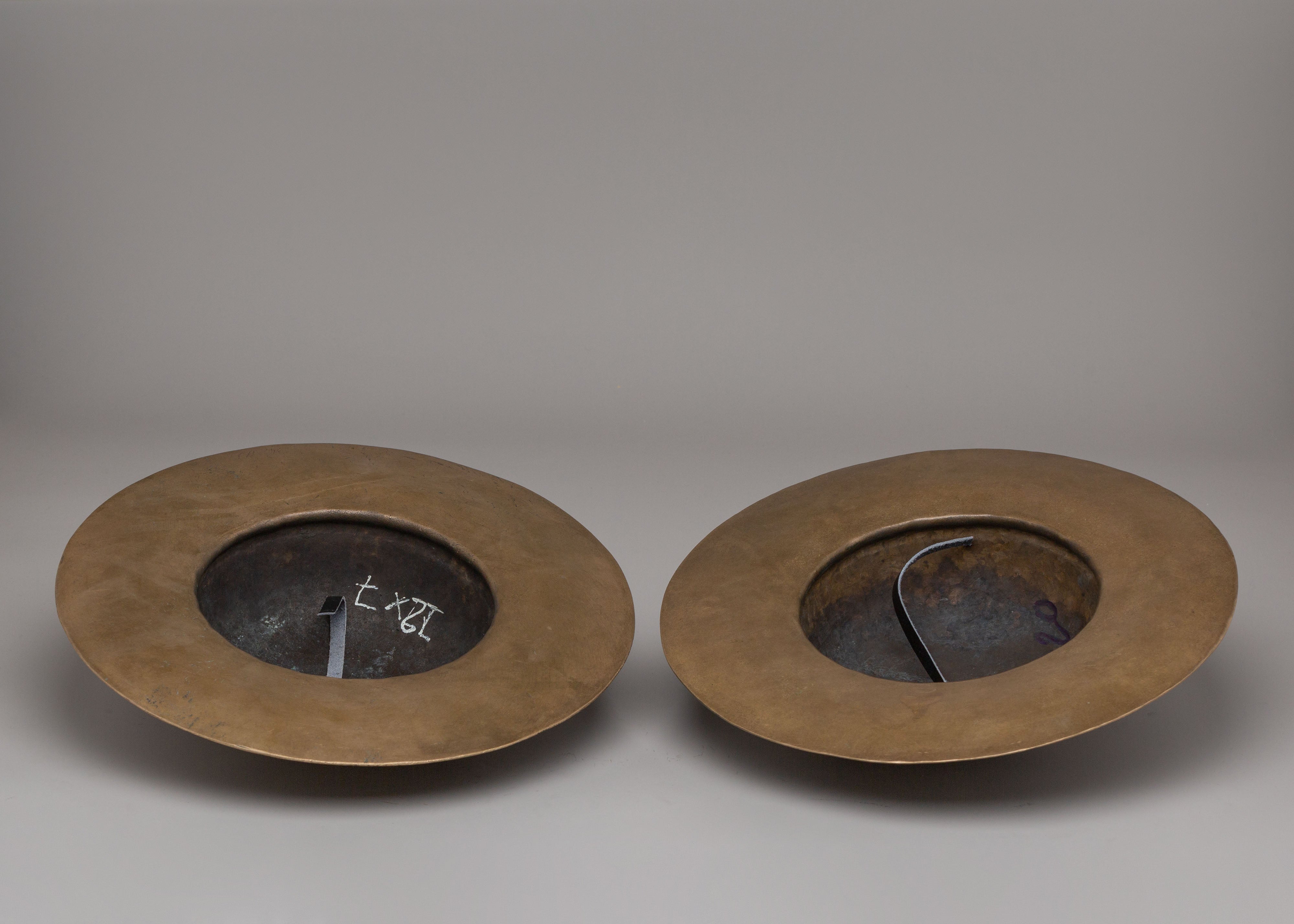 Handcrafted Buddhist Jhyamta Cymbals | Buddhist Ritual Sound Instrument