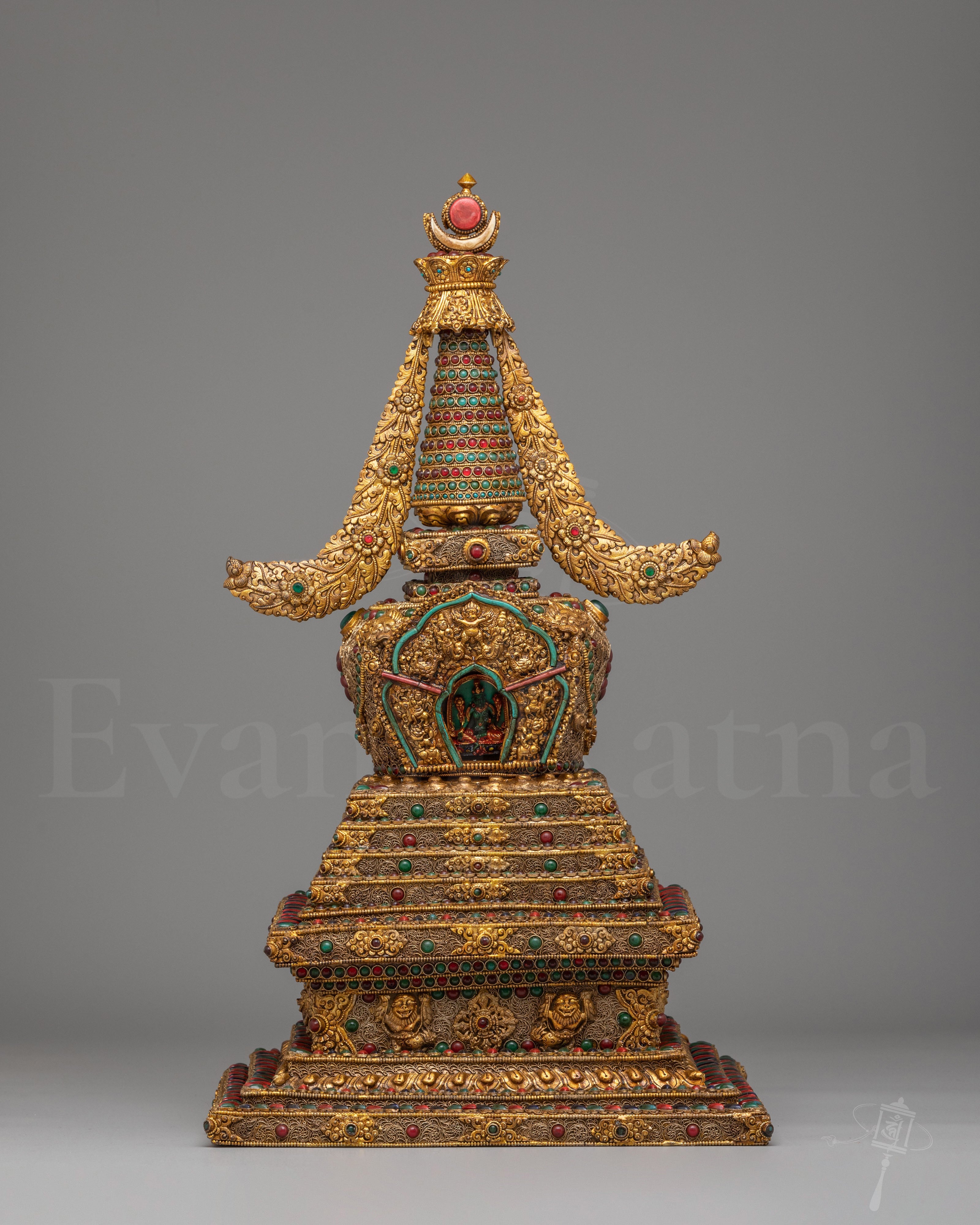 Gold-Plated Enlightenment Chorten