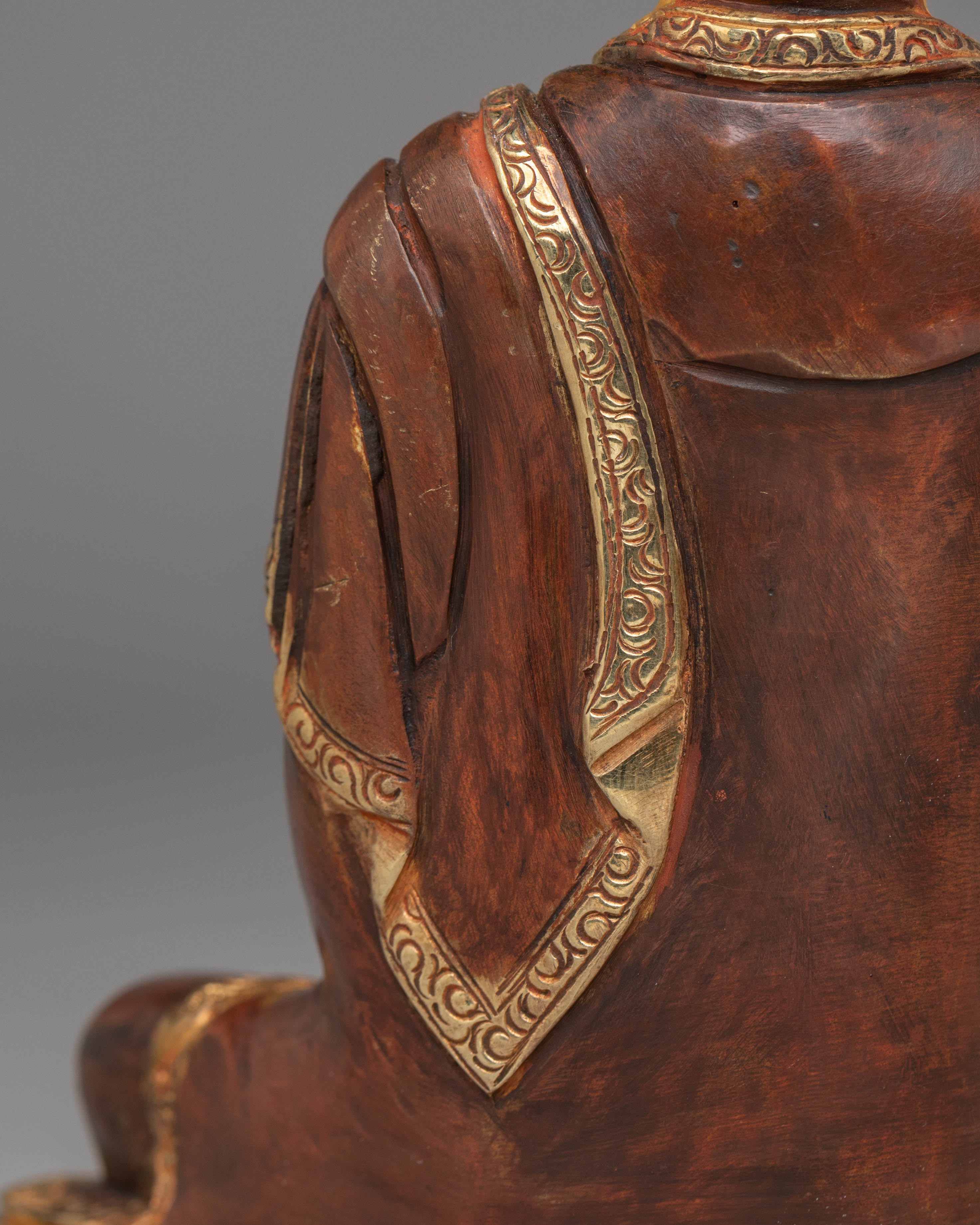Handcrafted Ratnasambhava Statue for Decor | Buddhist Sculpture