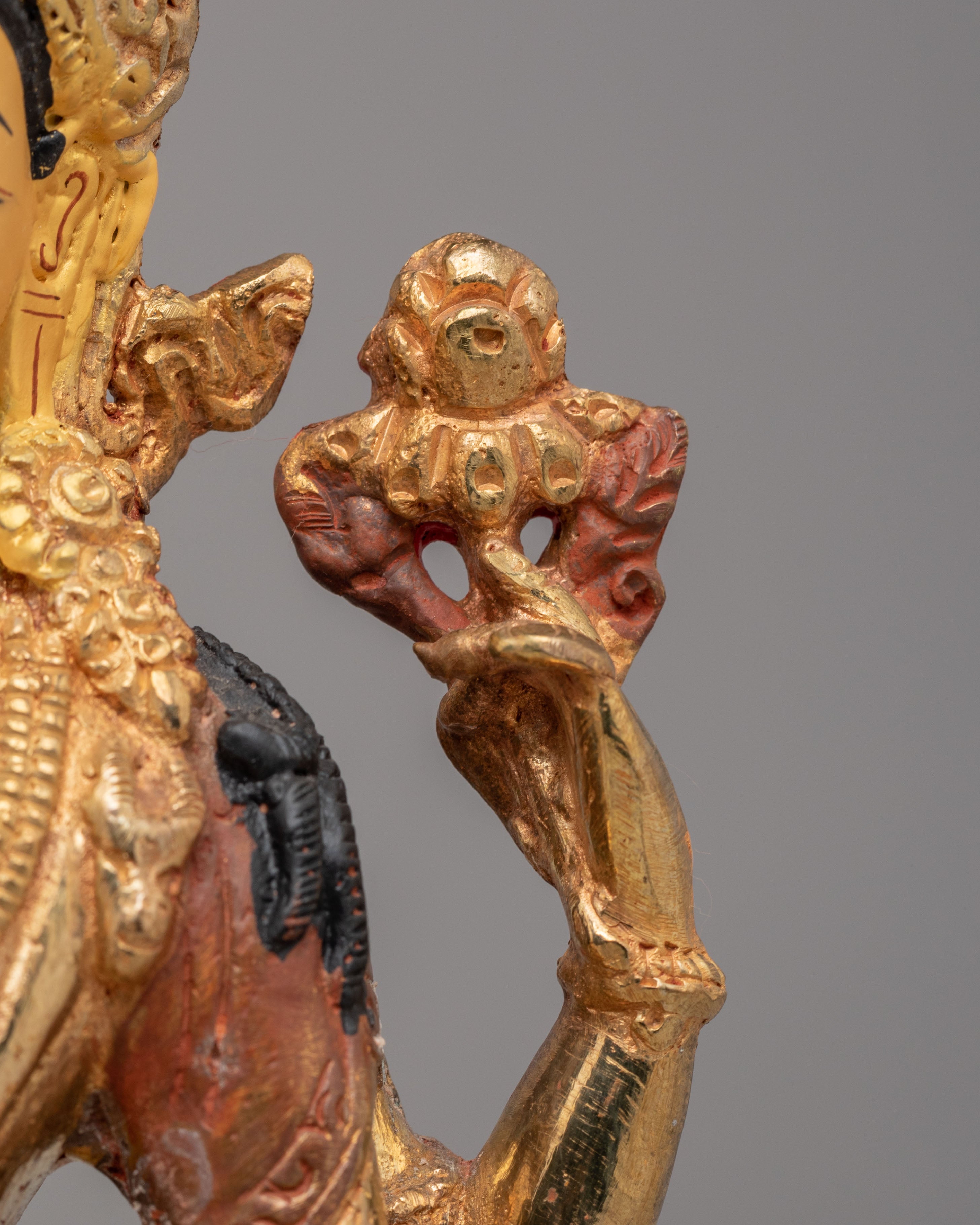 Spiritual Chenrezig Compassion Deity Statue | Tibetan Avalokiteshvara Statue