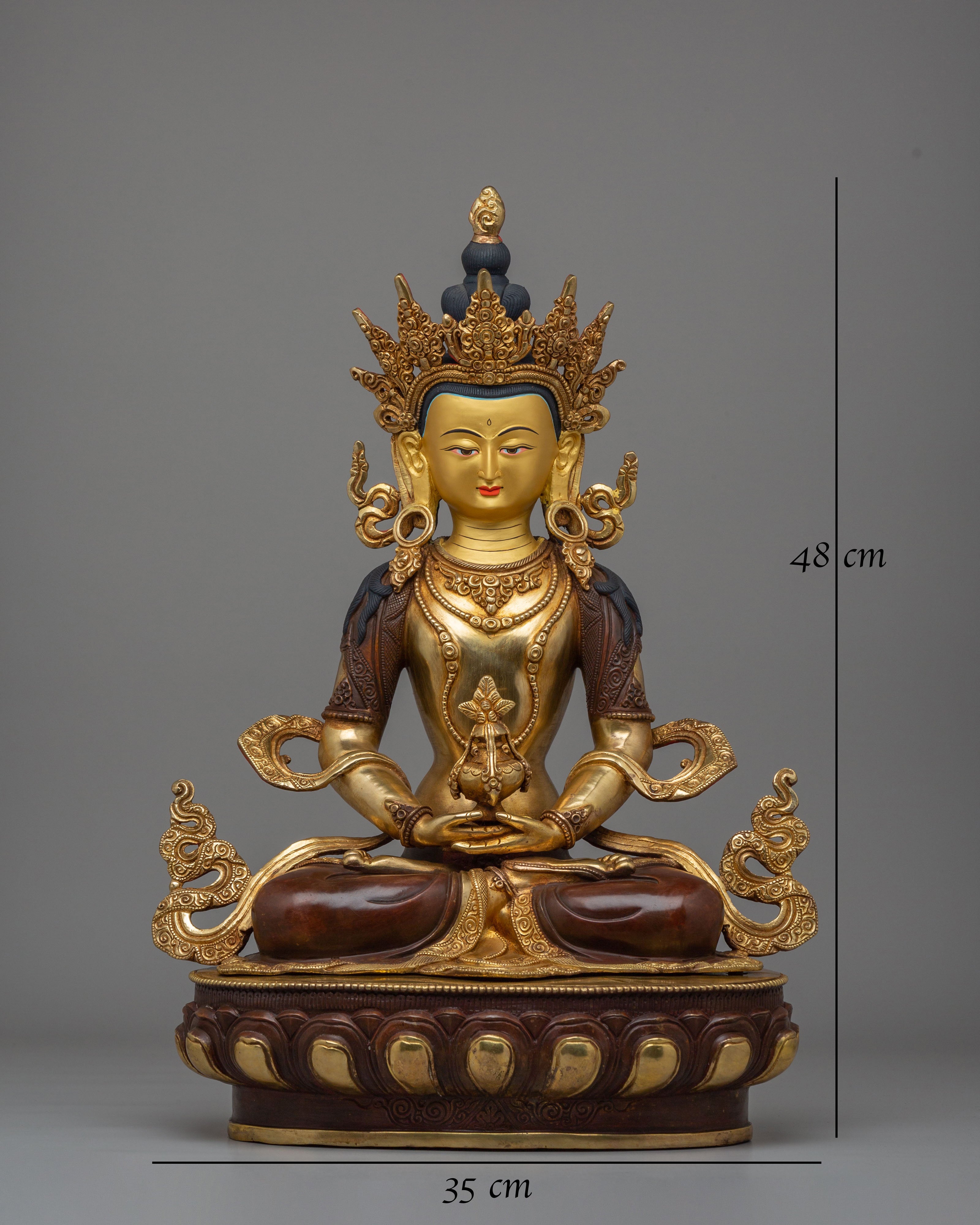 Traditional Amitayus Statue | Handcrafted Artwork