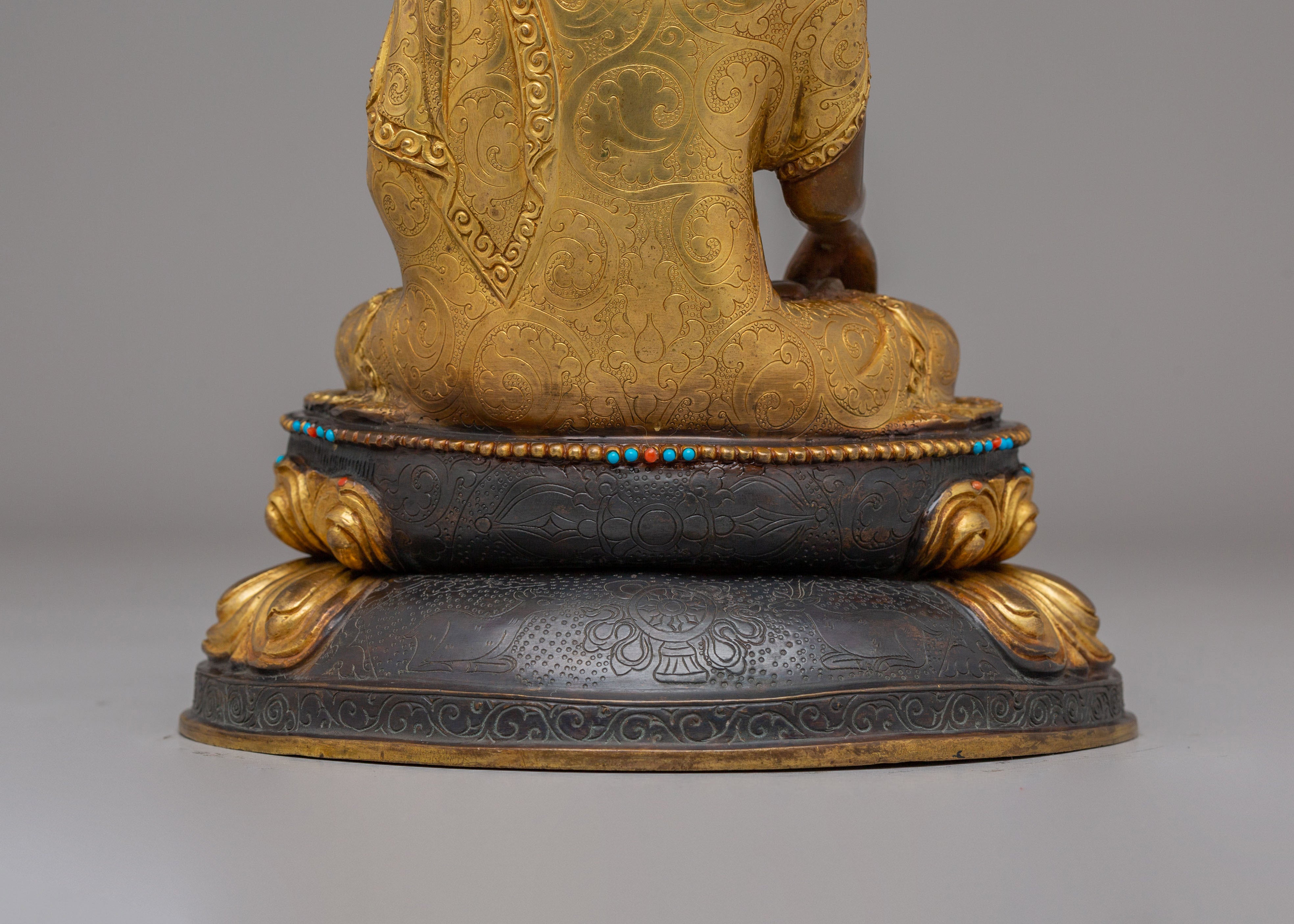 Shrine Shakyamuni Buddha Statue | Statue for Meditation & Peace