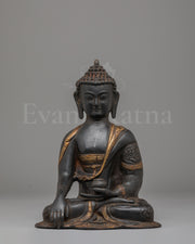 Peace Symbol Shakyamuni Buddha Statue 