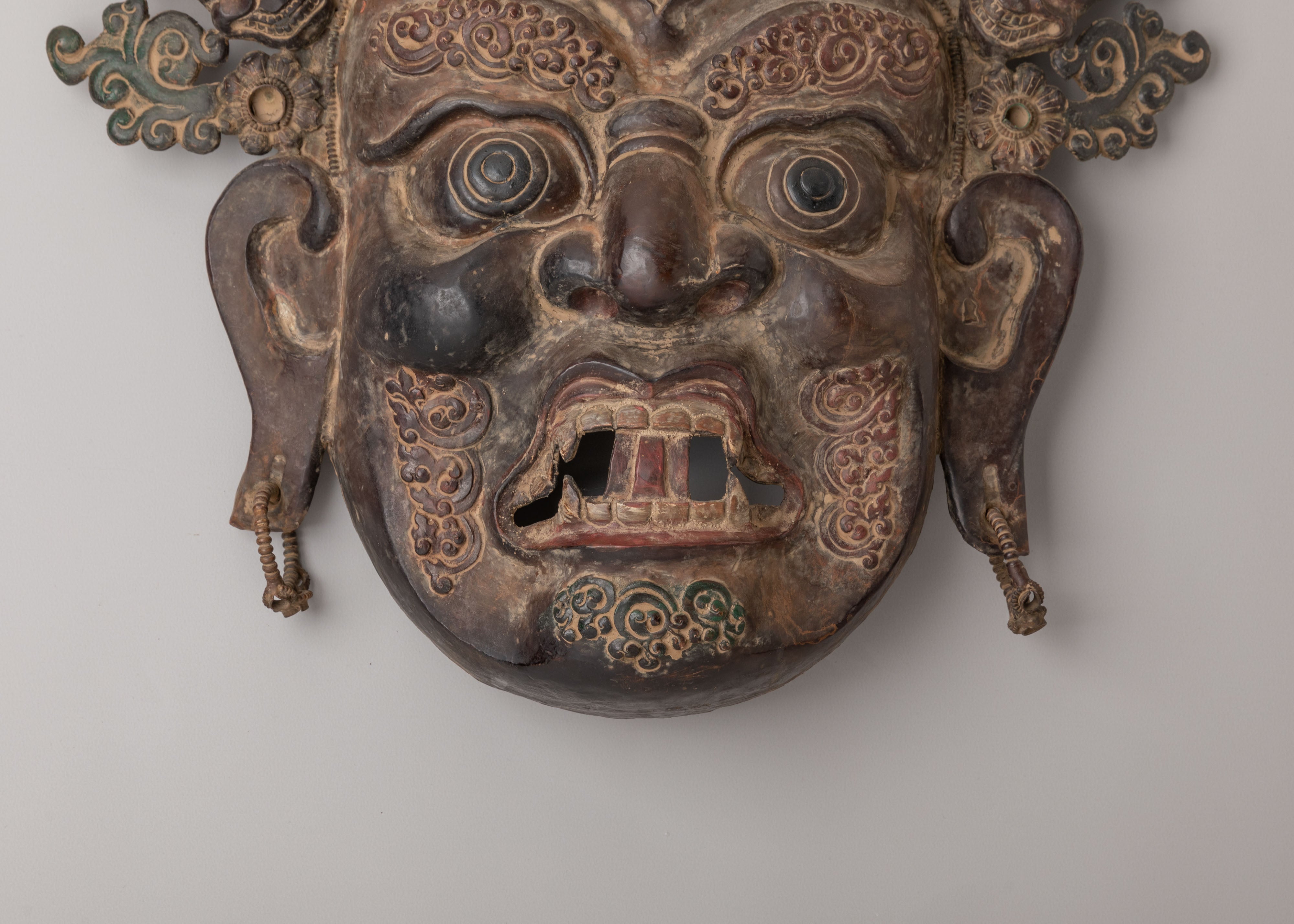Traditional Mahakala Wall Hanging | Tibetan Art