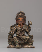 Himalayan Lord Ganesha Sculpture