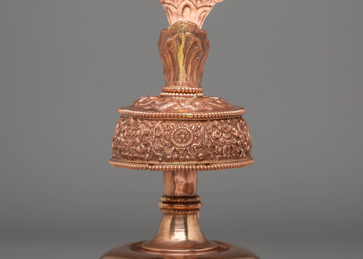 Tibetan Bhumba Offering Vessel | A Sacred Ritual Object for Spiritual Ceremonies
