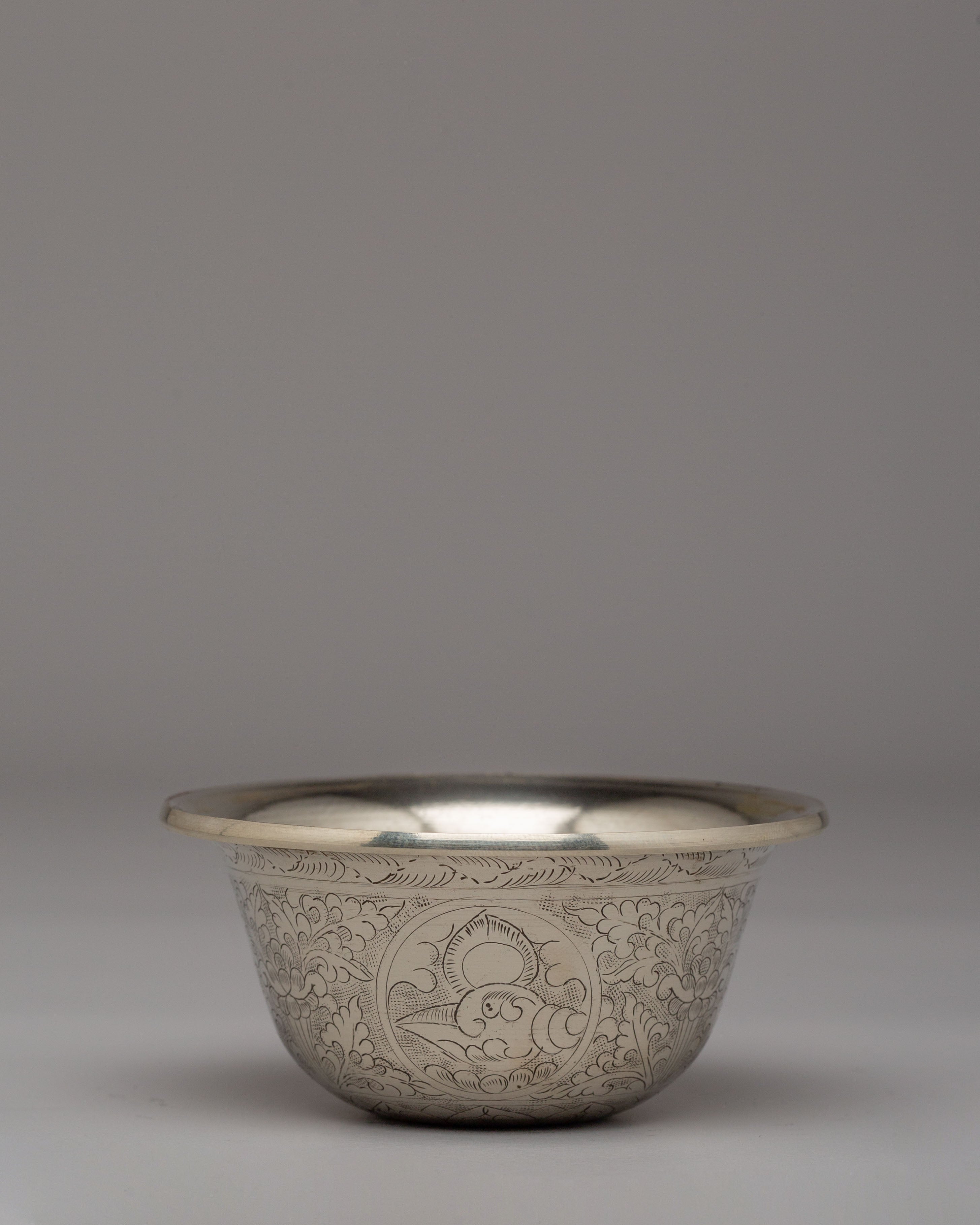 Spiritual Buddhist Offering Bowl Set | Meditation Altar Decor