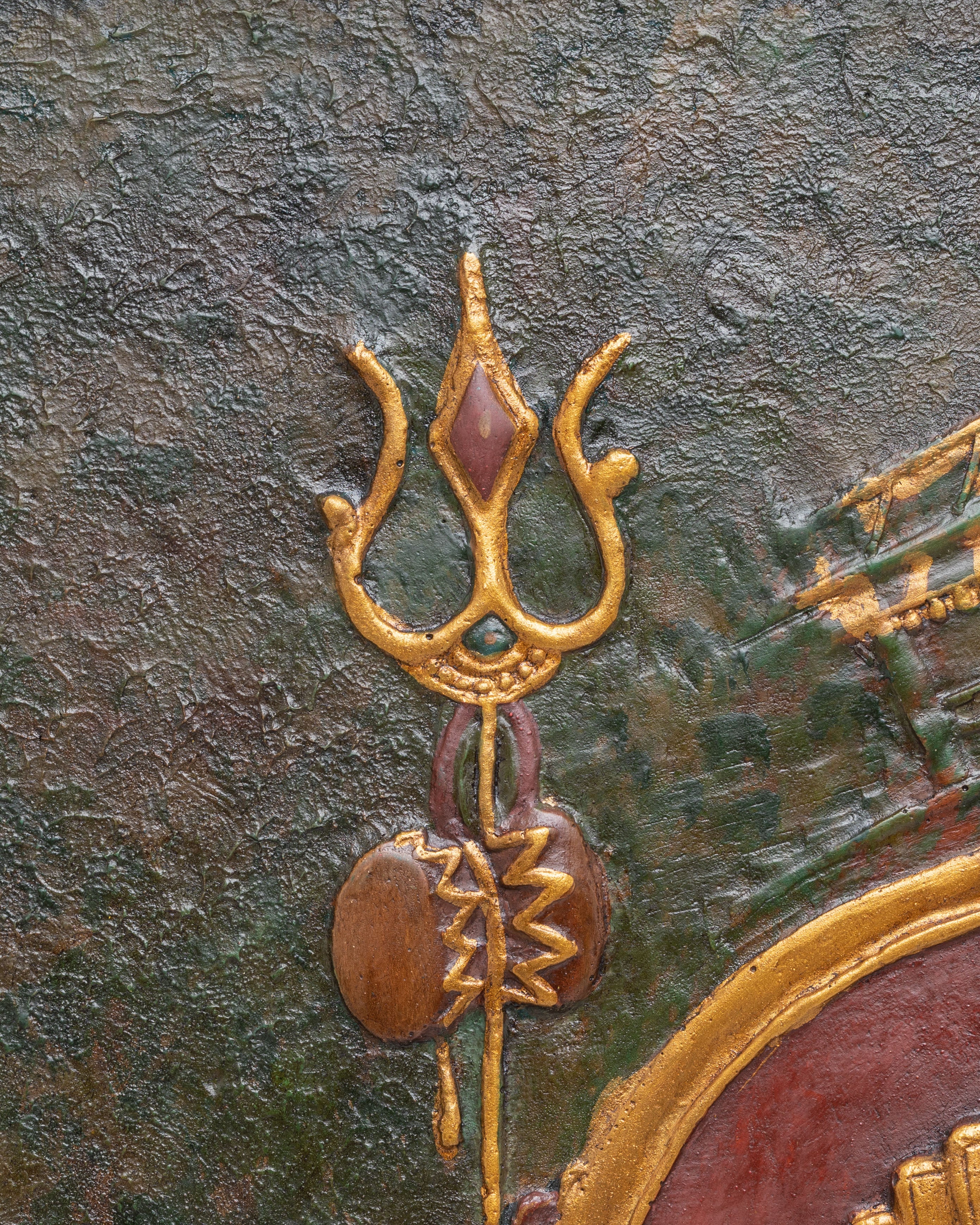 Sacred Ganesha Wall Hanging | Handcrafted Wooden Artwork