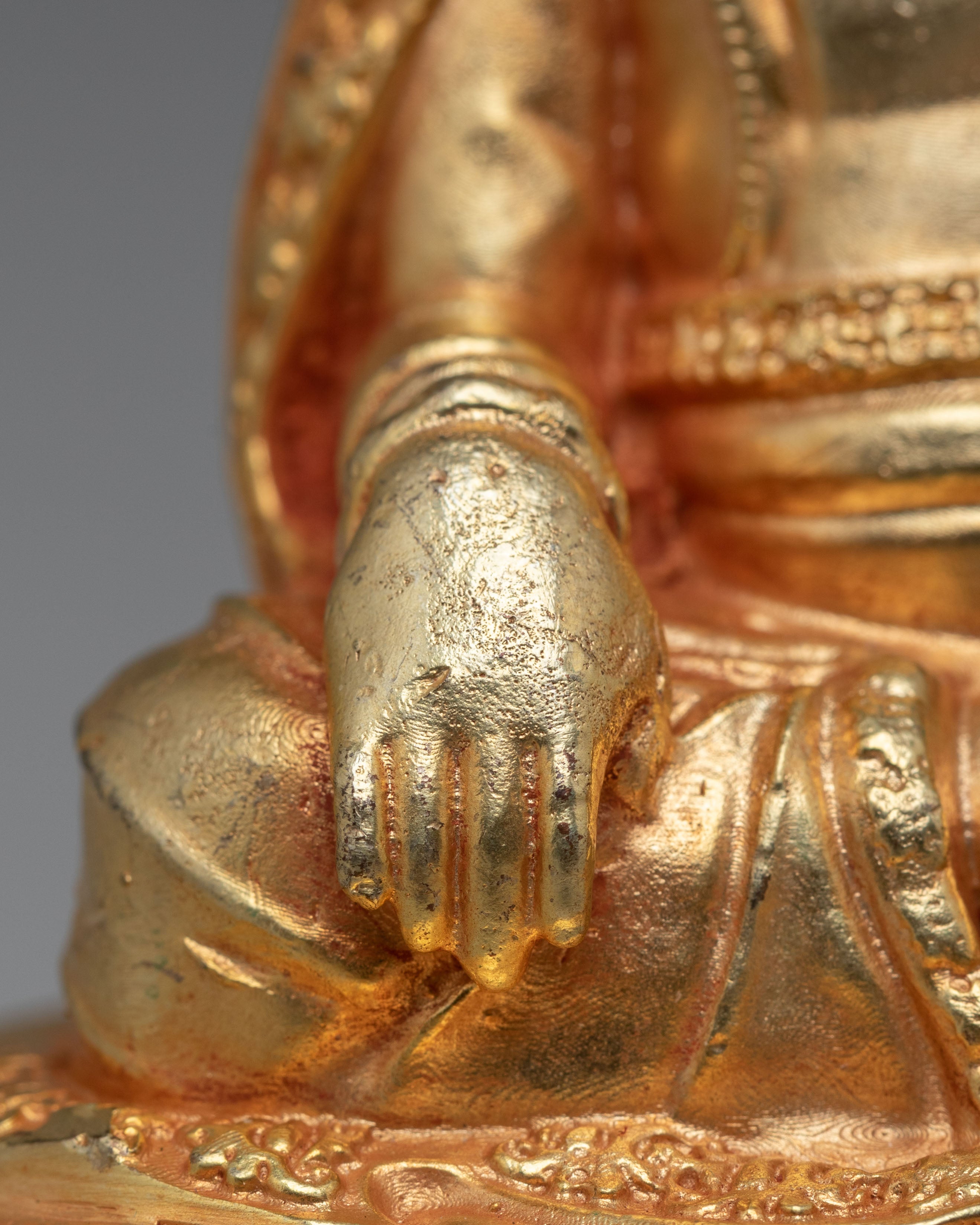 Sacred Buddhist Marpha Statue | Himalayan Spiritual Altar Artwork