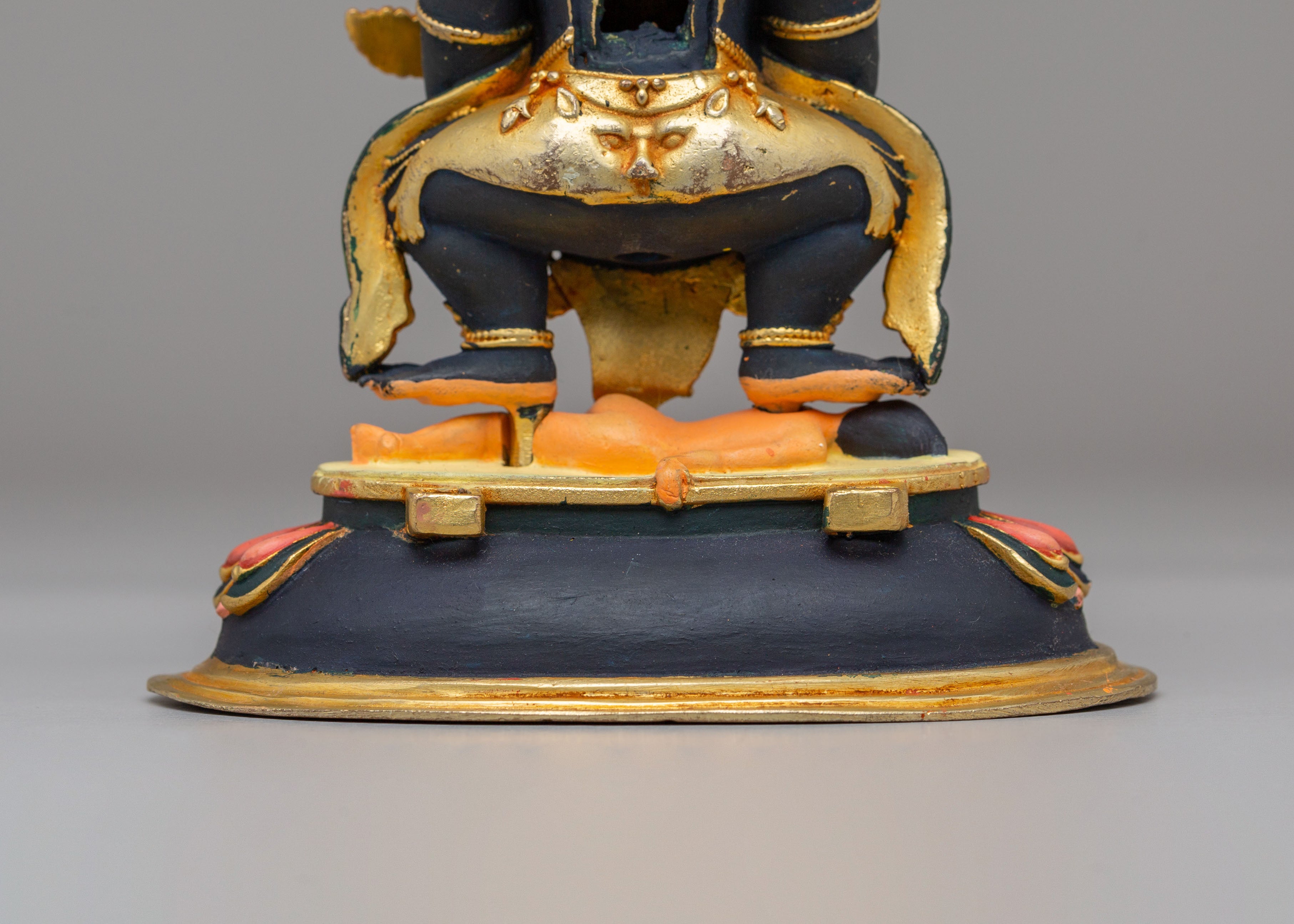 Sacred Sakya Mahakala Statue | Tibetan Protector Deity Statue