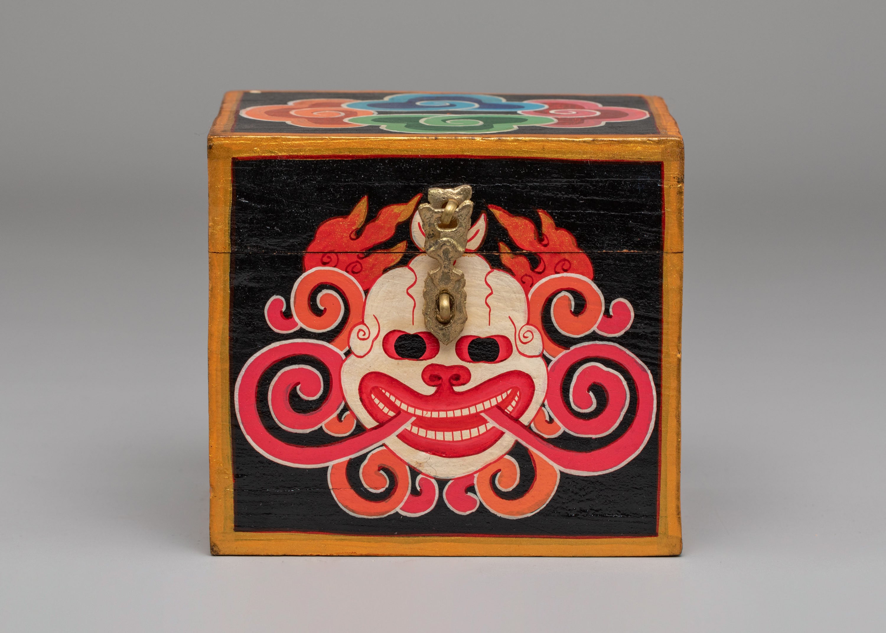 Handmade Altar Treasure Box | Decorative Wooden Treasure Chest