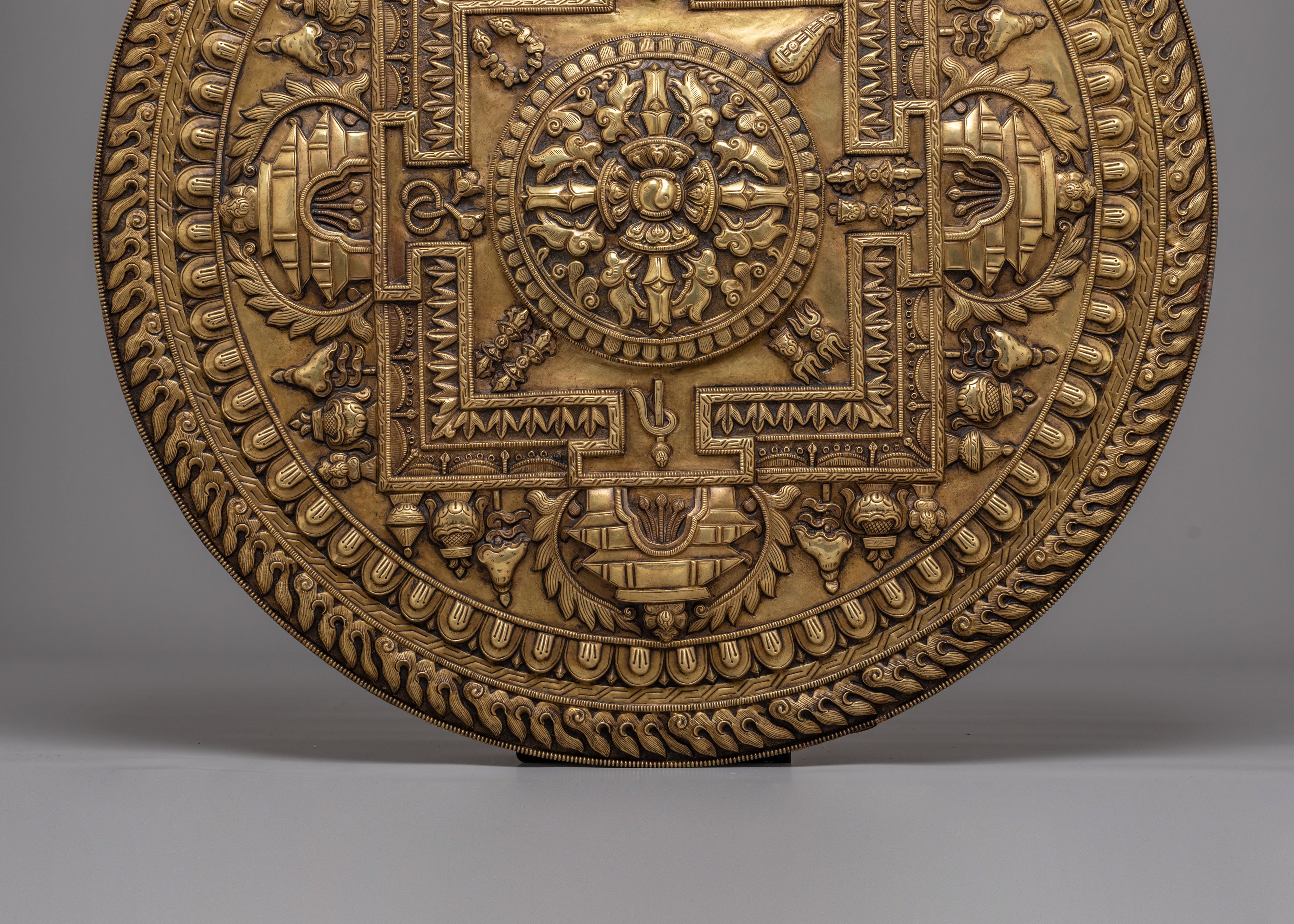 Himalayan Mandala Wall Hanging | Sacred Spiritual Art for Home Decor