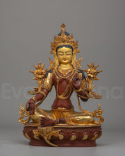 Sacred Green Tara Devotional Statue