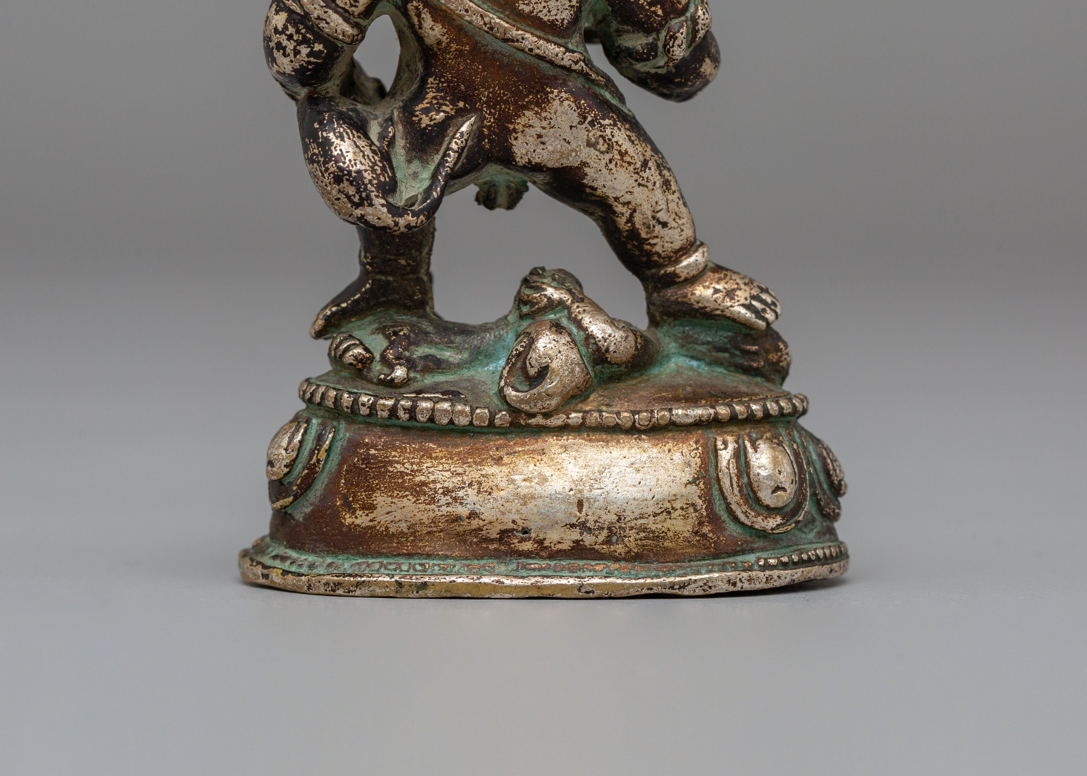 Machine Made Black Dzambhala Deity Statue | Symbolizing Prosperity