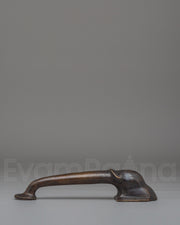 Elephant-Door-Handle | Handcrafted Bronze Elephant Head Door Handle