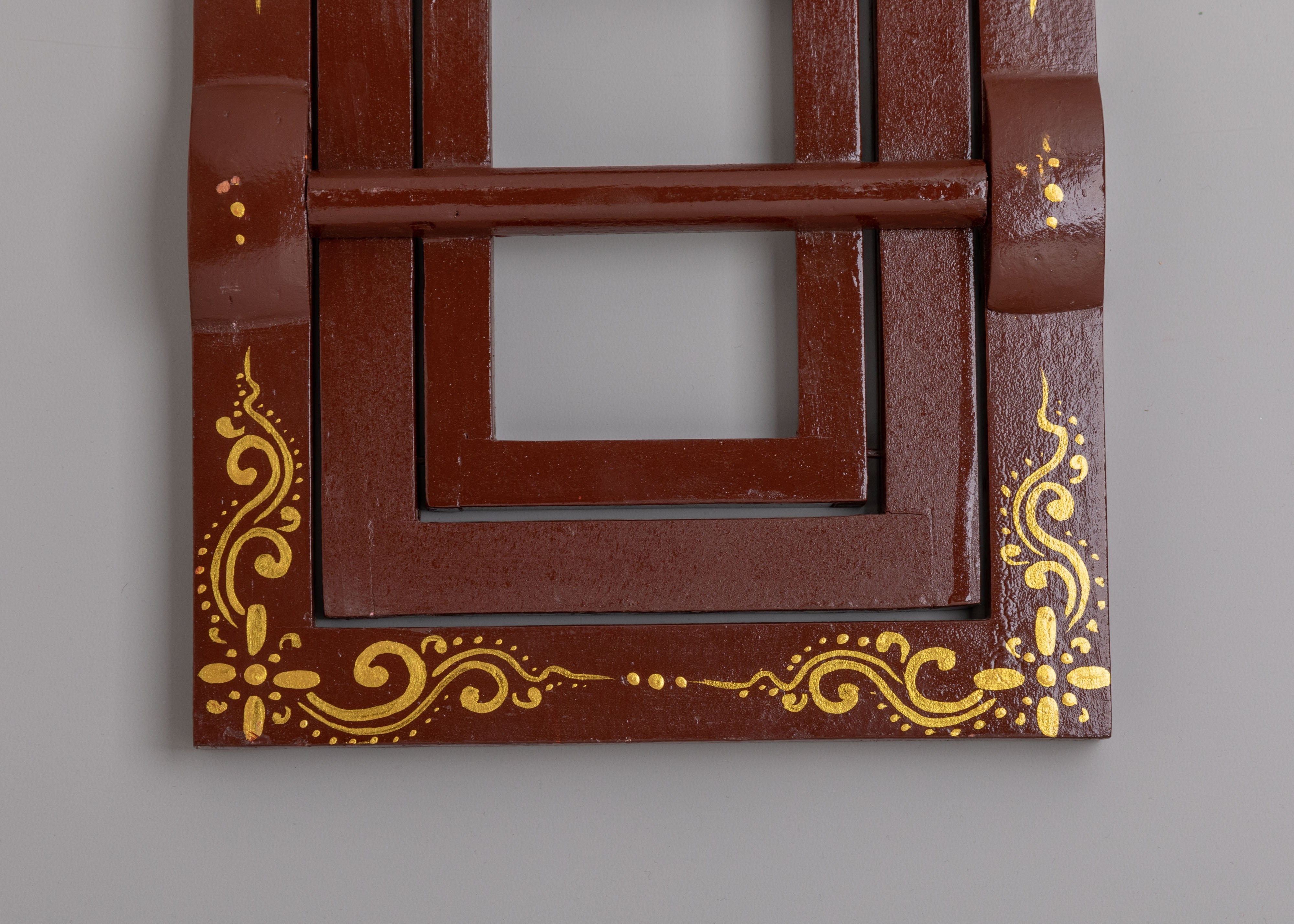 Tibetan Wooden Book Stand | Sacred Decor