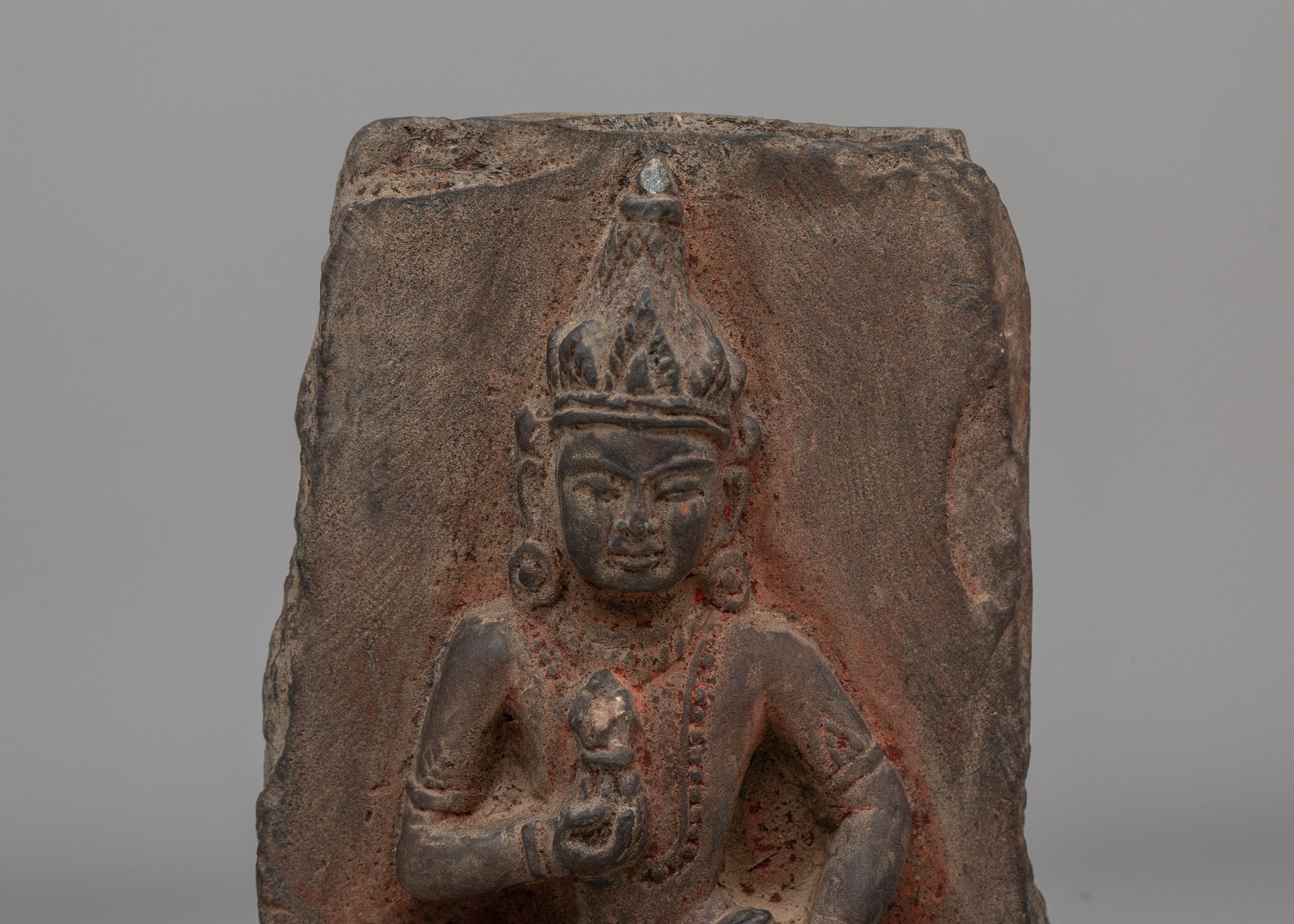 Spiritual Vajrasattva Deity Sculpture | Buddhist Purification Deity Art