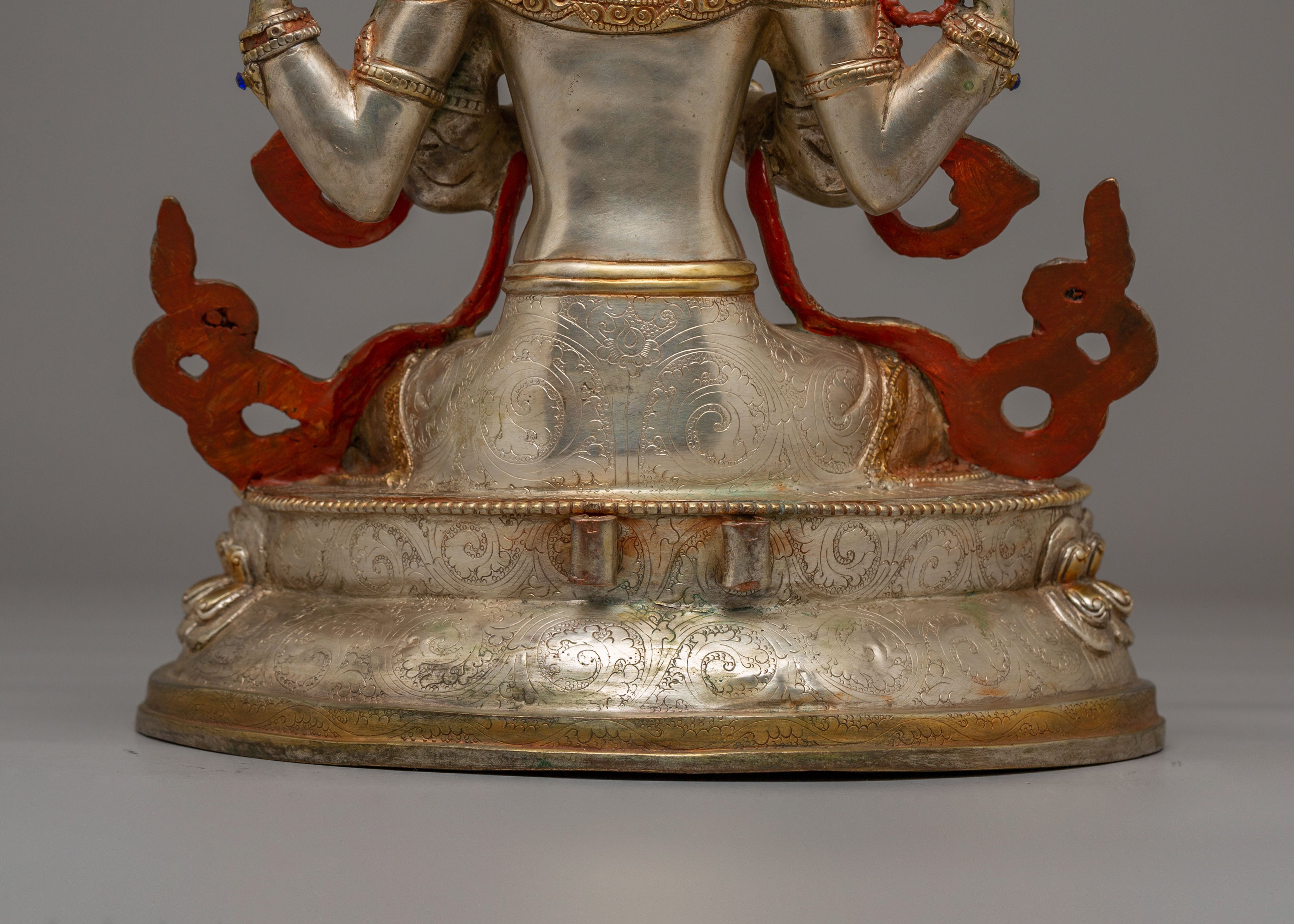 Spiritual Bodhisattva Chenrezig Statue | Tibetan Avalokiteshvara Figurine