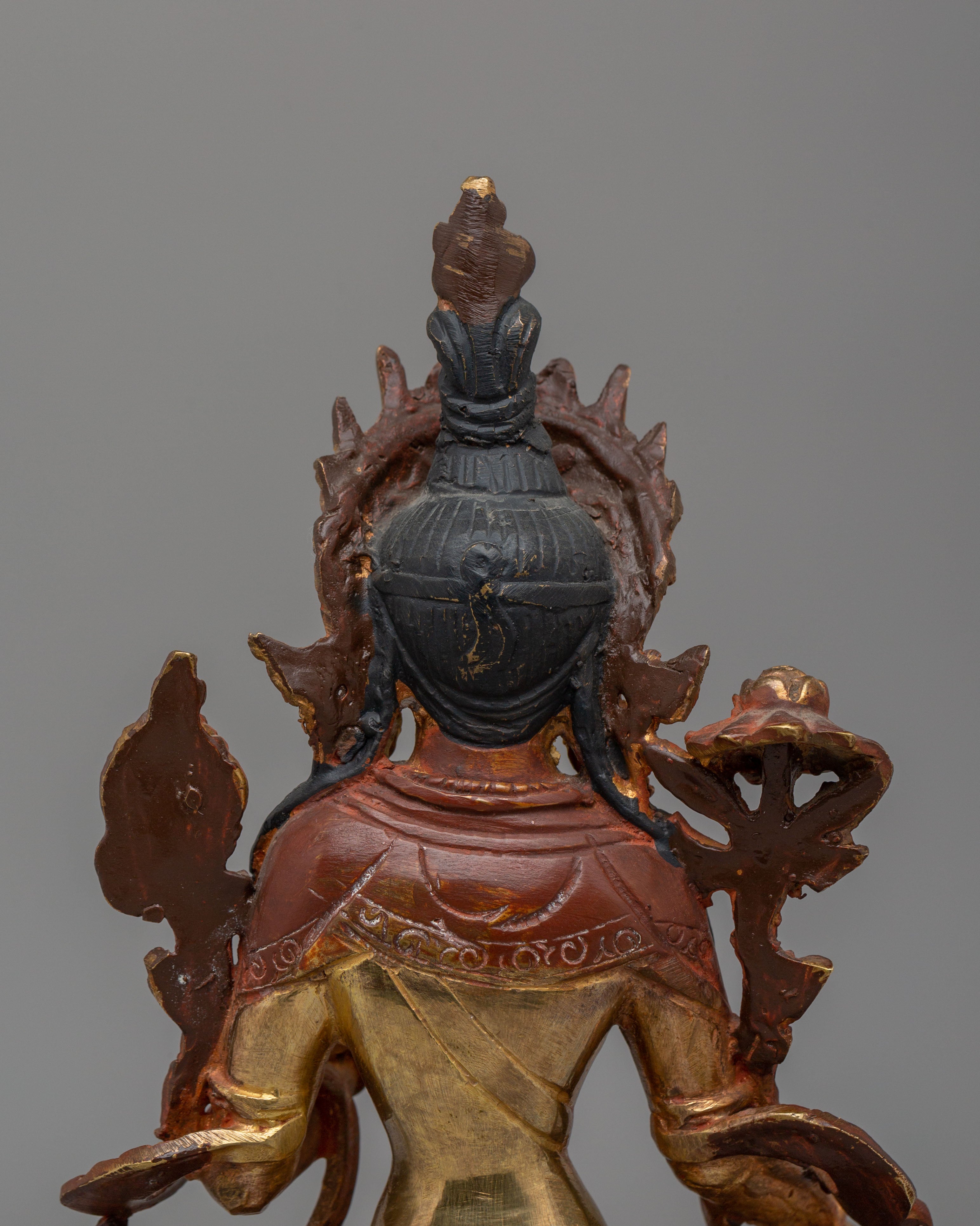 Green Tara Sculpture for Healing | Tara Goddess Statue