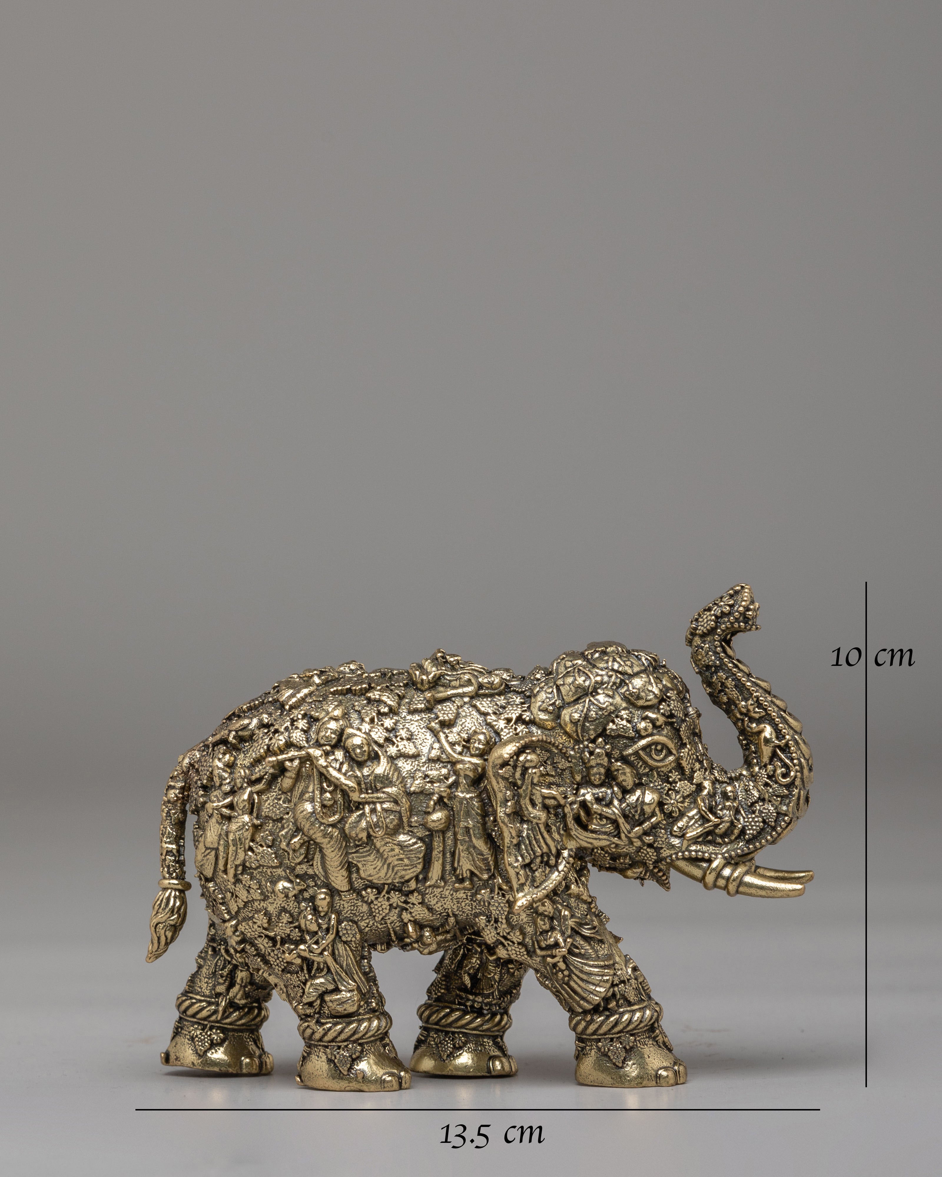 Handcrafted Decorative Elephant Sculpture | Artisan Home Decor