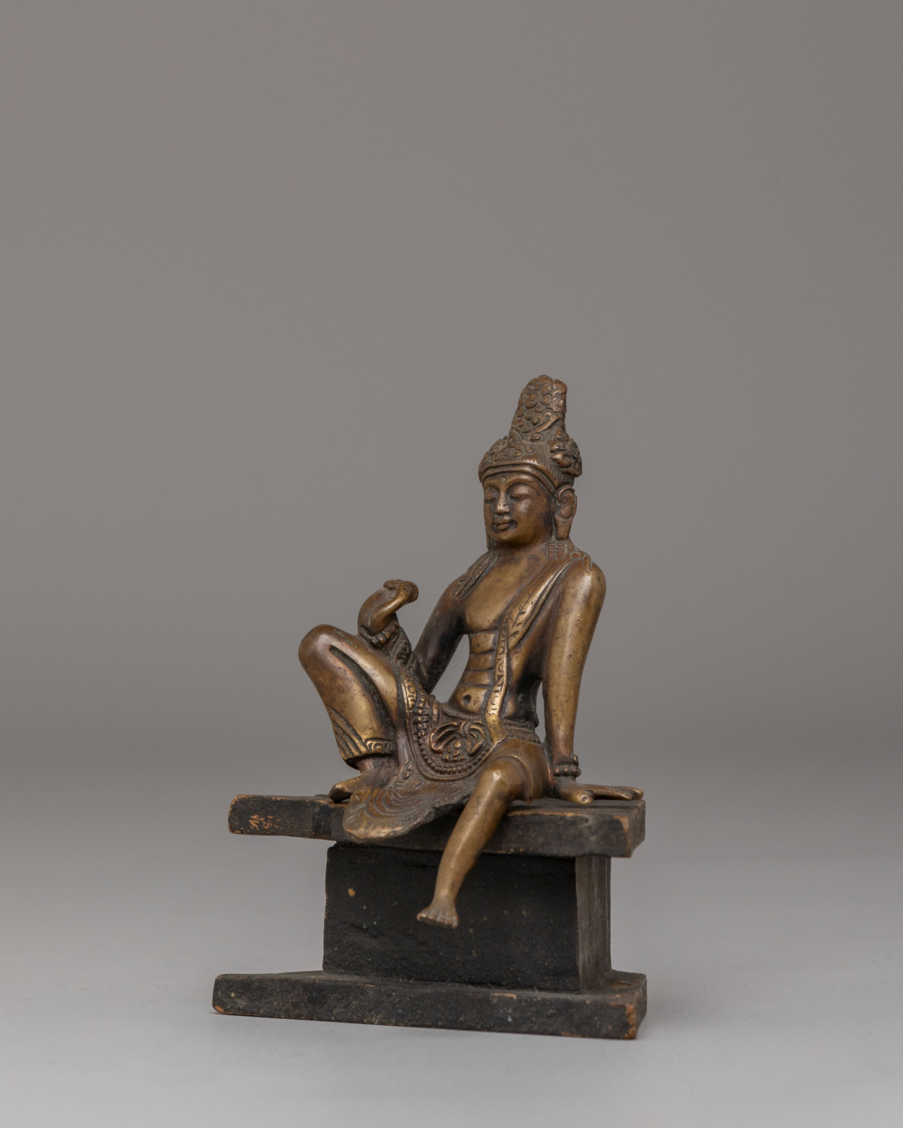 Handcrafted Lord Indra Figurine | Himalayan Sacred Art