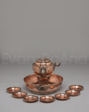 Tibetan Water Offering Set for Ritual
