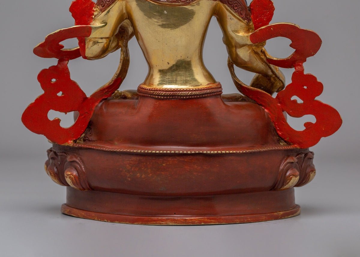 Healing and Longevity White Tara Sculpture | Himalayan Spiritual Home Decor