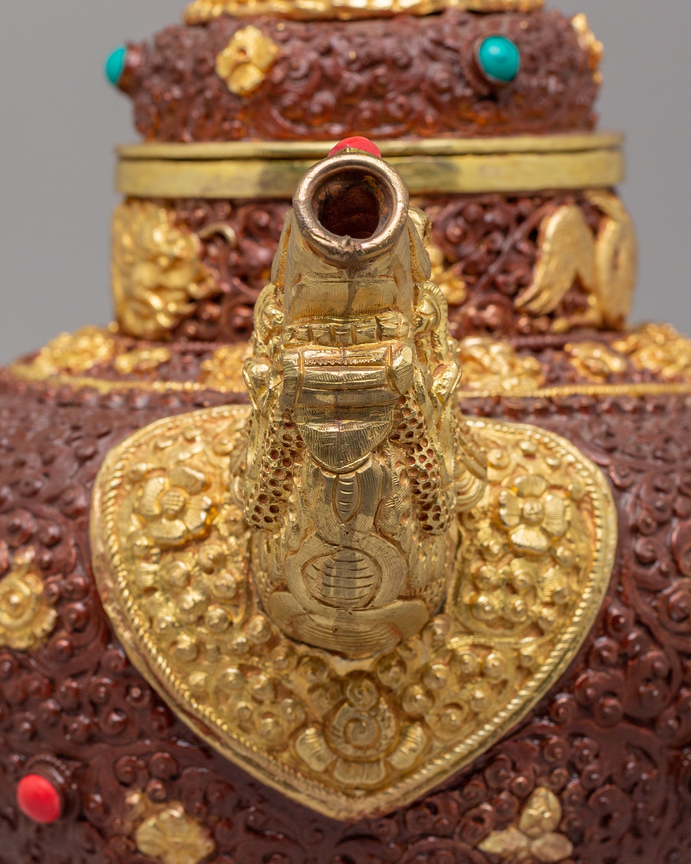 Himalayan Tibetan Tea Pot | Spiritual and Cultural Decor