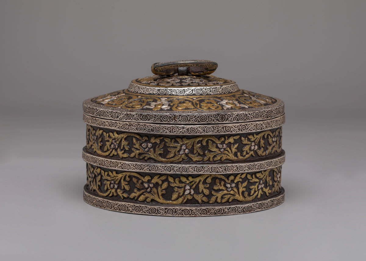 Handcrafted Decorative Box | Tibetan Artwork for Home Decor