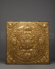 Astamangala Wall Hanging | Traditional Buddhist Sacred Decor