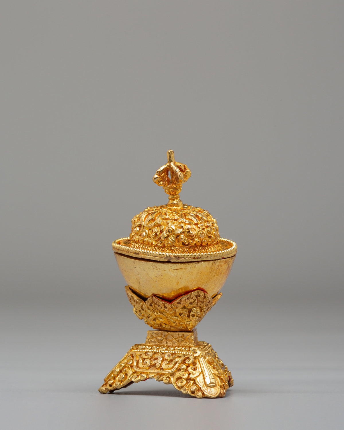 Buddhist Tantric Kapala Set Vessel | Ritual Offering Vessels