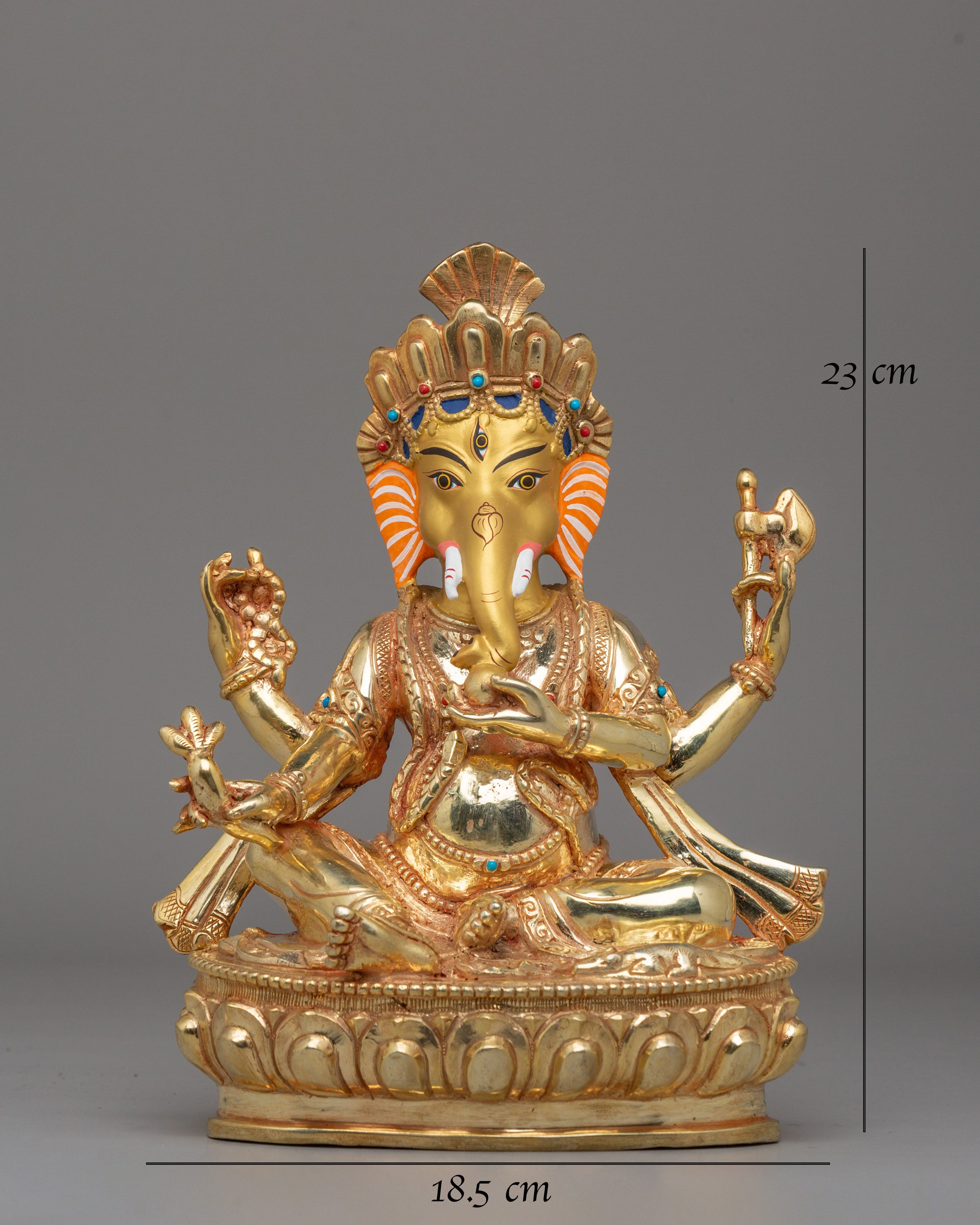 Hindu God Ganesh Statue | Sacred Altar and Home Decor