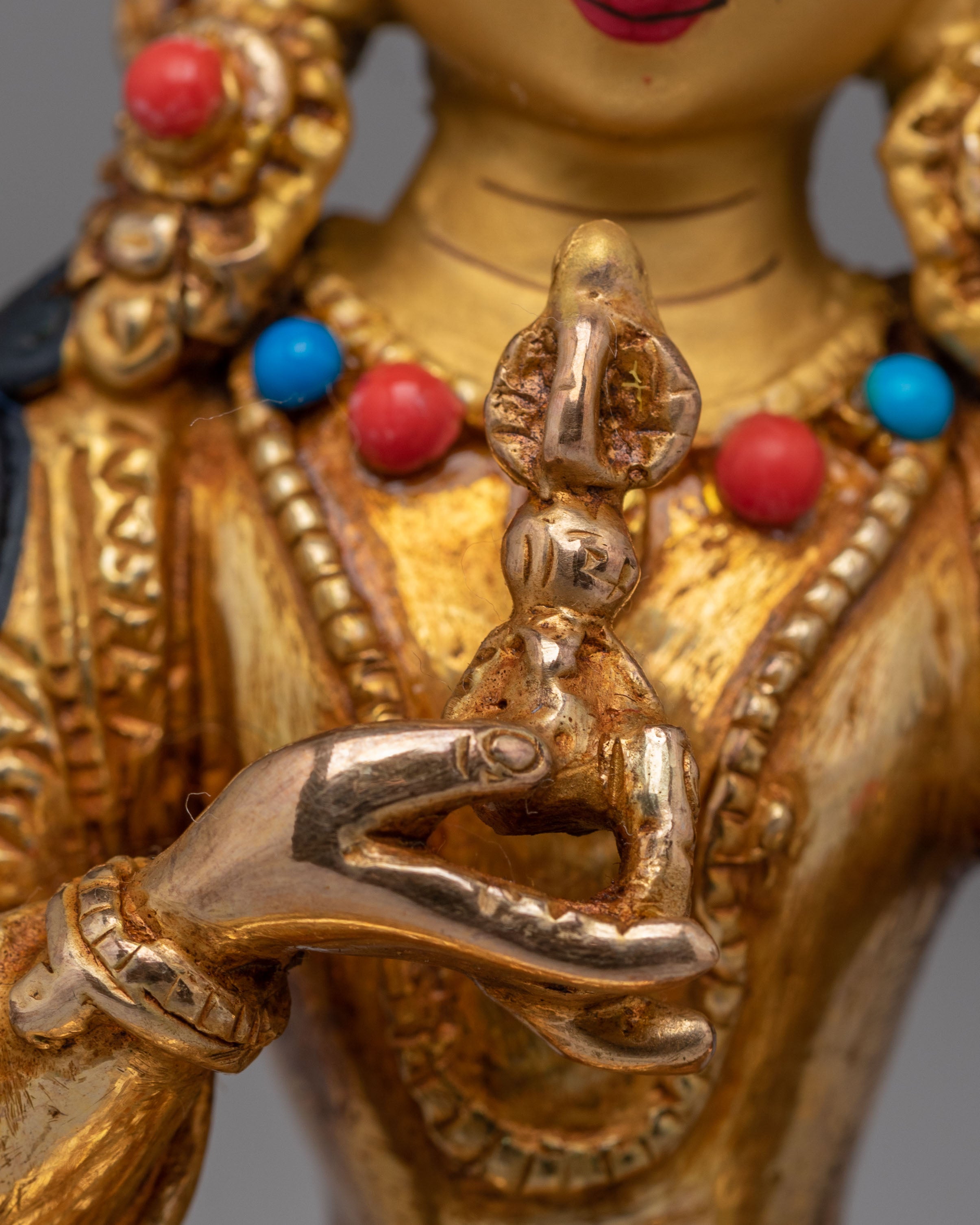 Tibetan Vajrasattva Statue for Purification | Handcrafted Buddhist Sculpture