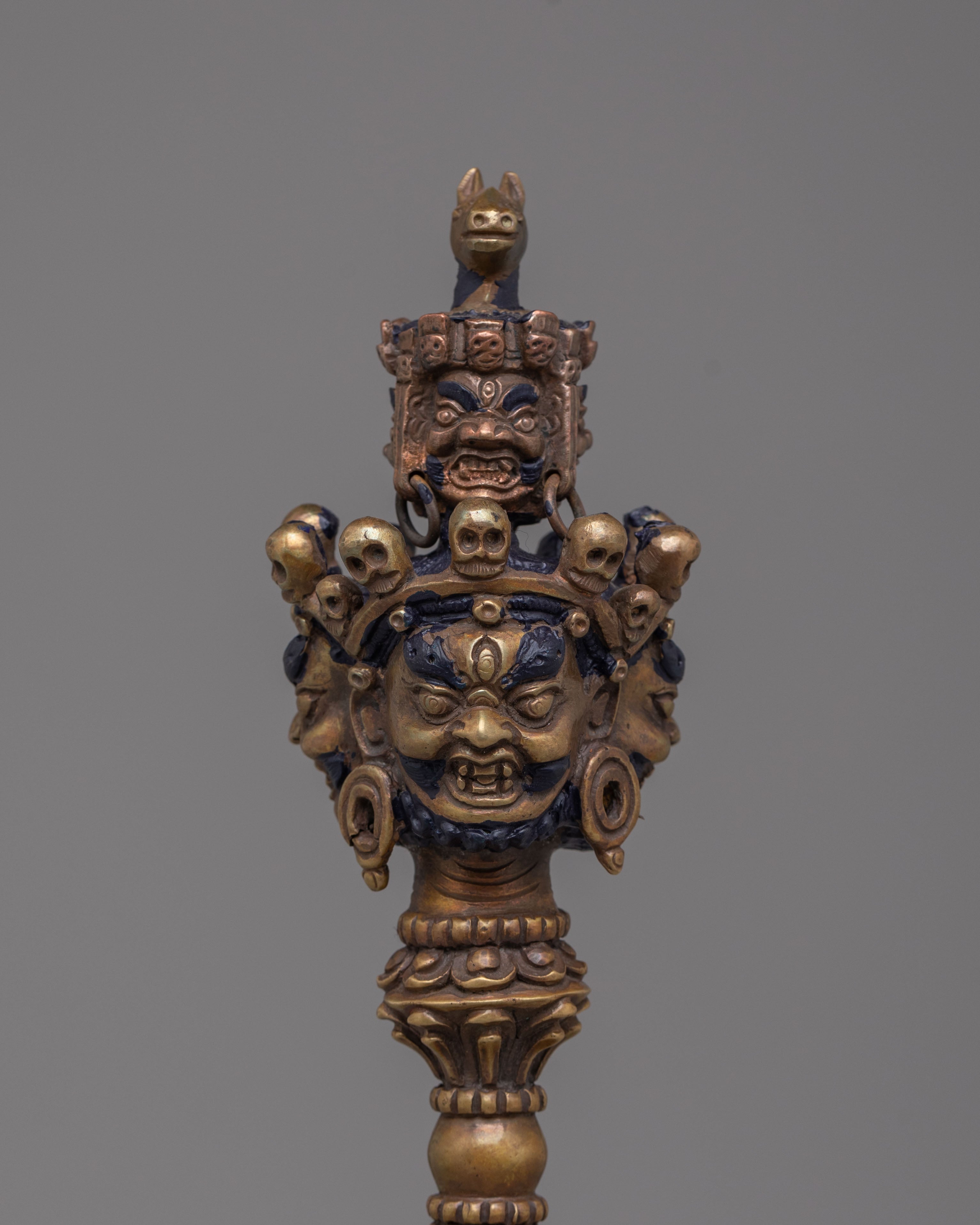 Sacred Buddhist Ritual Phurba | Traditional Himalayan Artifact