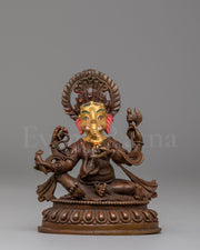 Machine Made Ganesh Altar Figure 