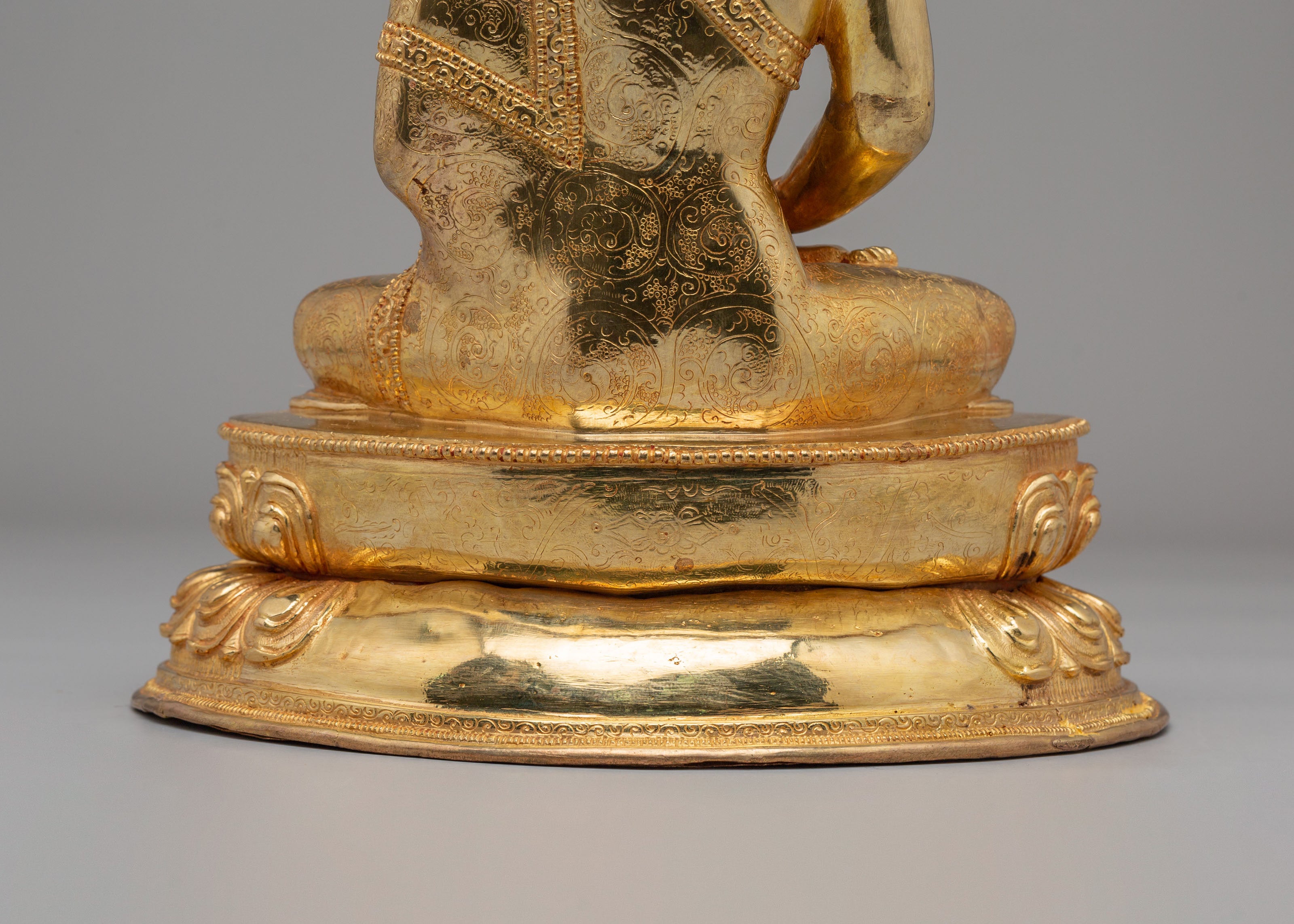 Vajrayana Amitabha Buddha Altar Statue | Tibetan Buddhist Art