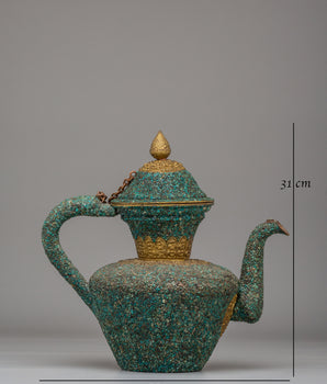 Traditional Tibetan Style Tea Pot | Decorative Tea Pot