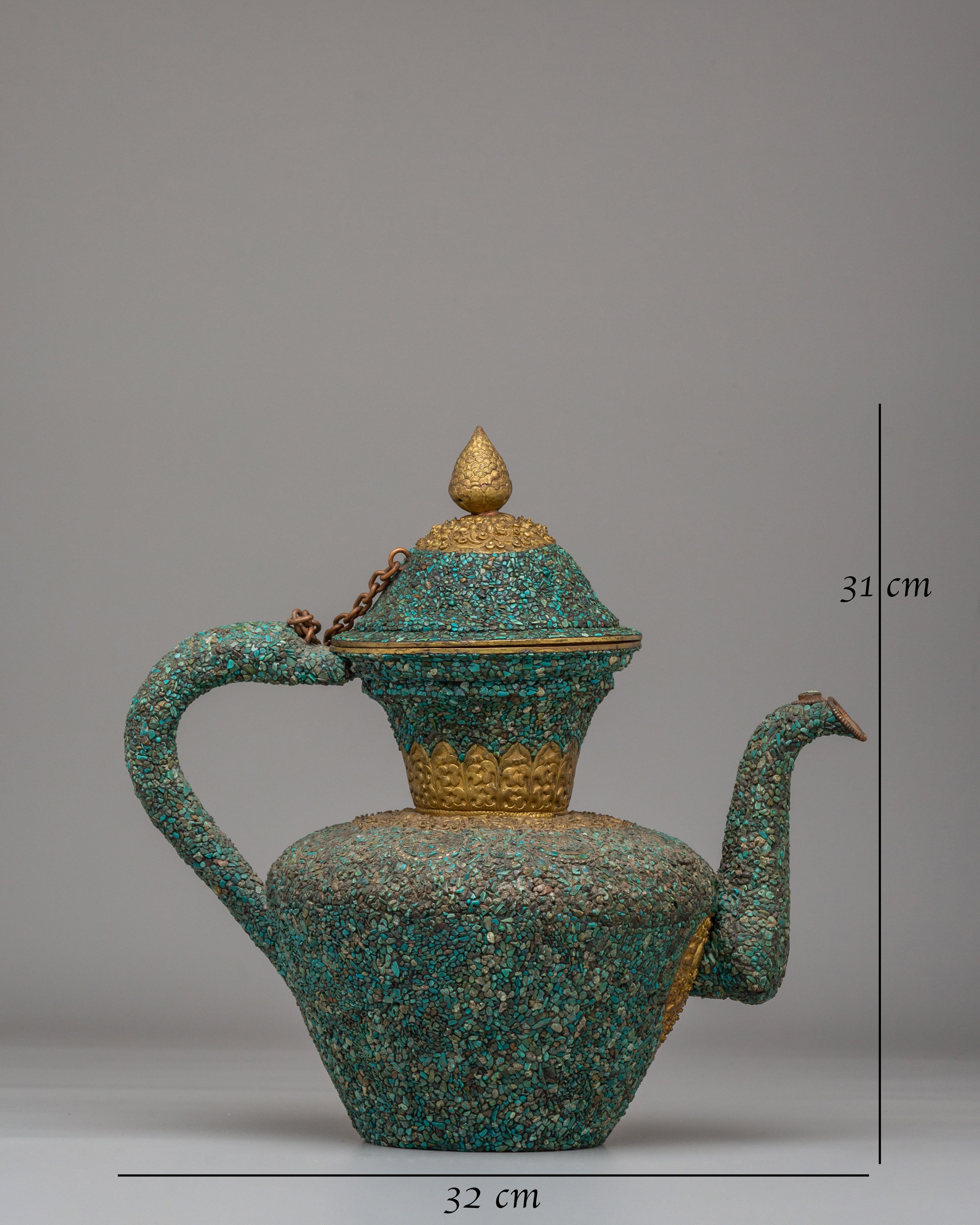 Traditional Tibetan Style Tea Pot | Decorative Tea Pot