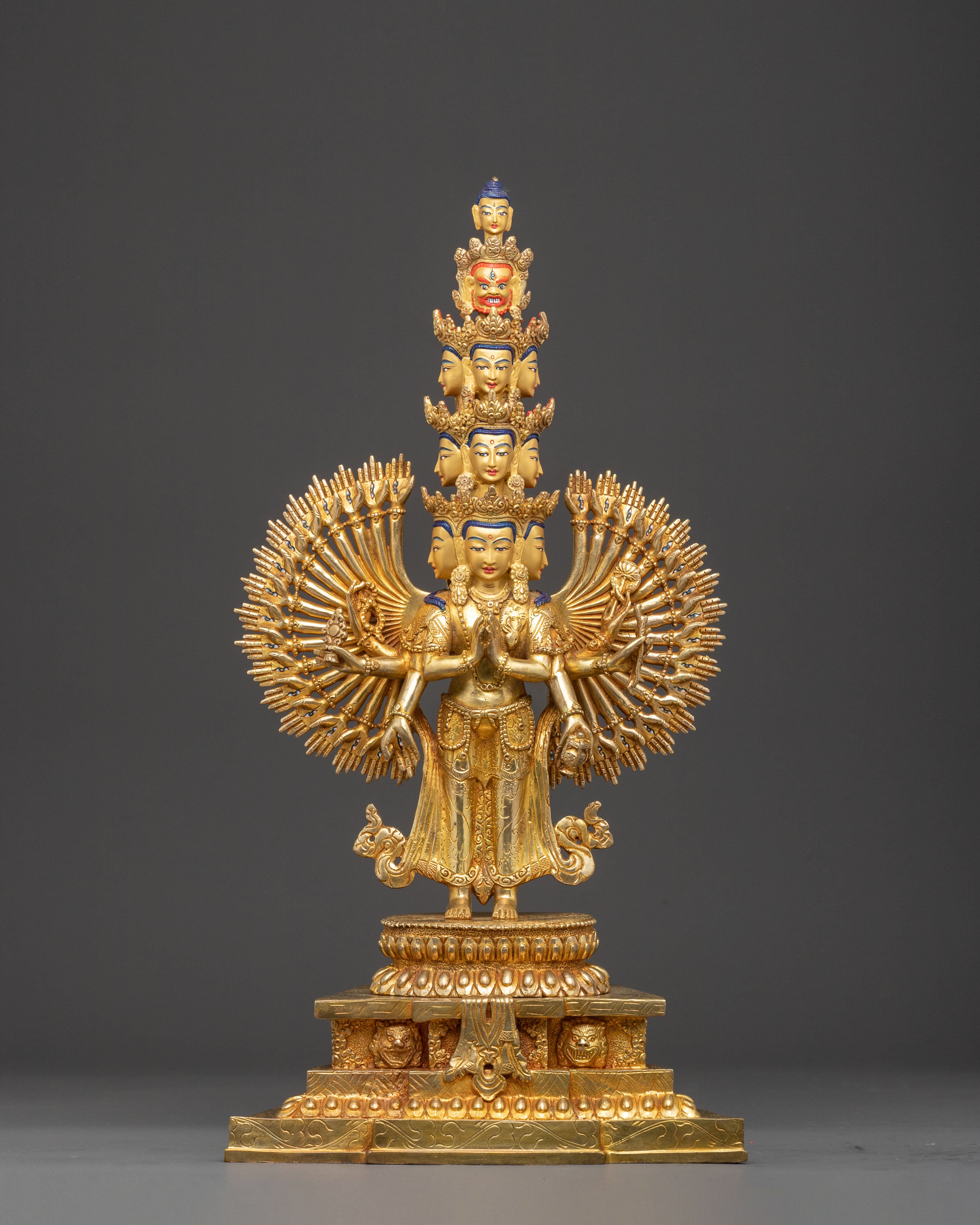 1000-Armed Avalokiteshvara Statue | Tibetan Artwork