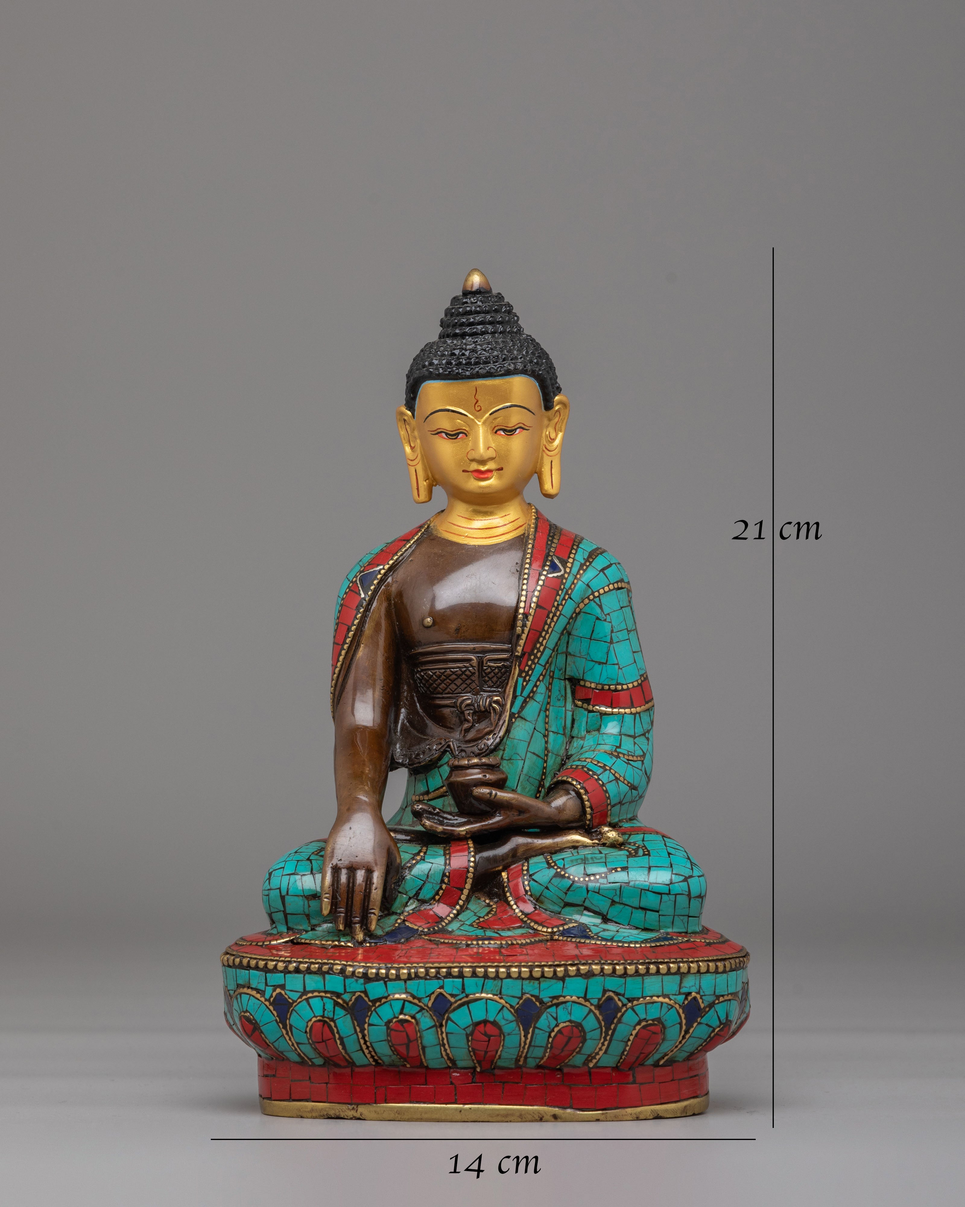 Shakyamuni Buddha Deity Figurine | Traditional Artwork