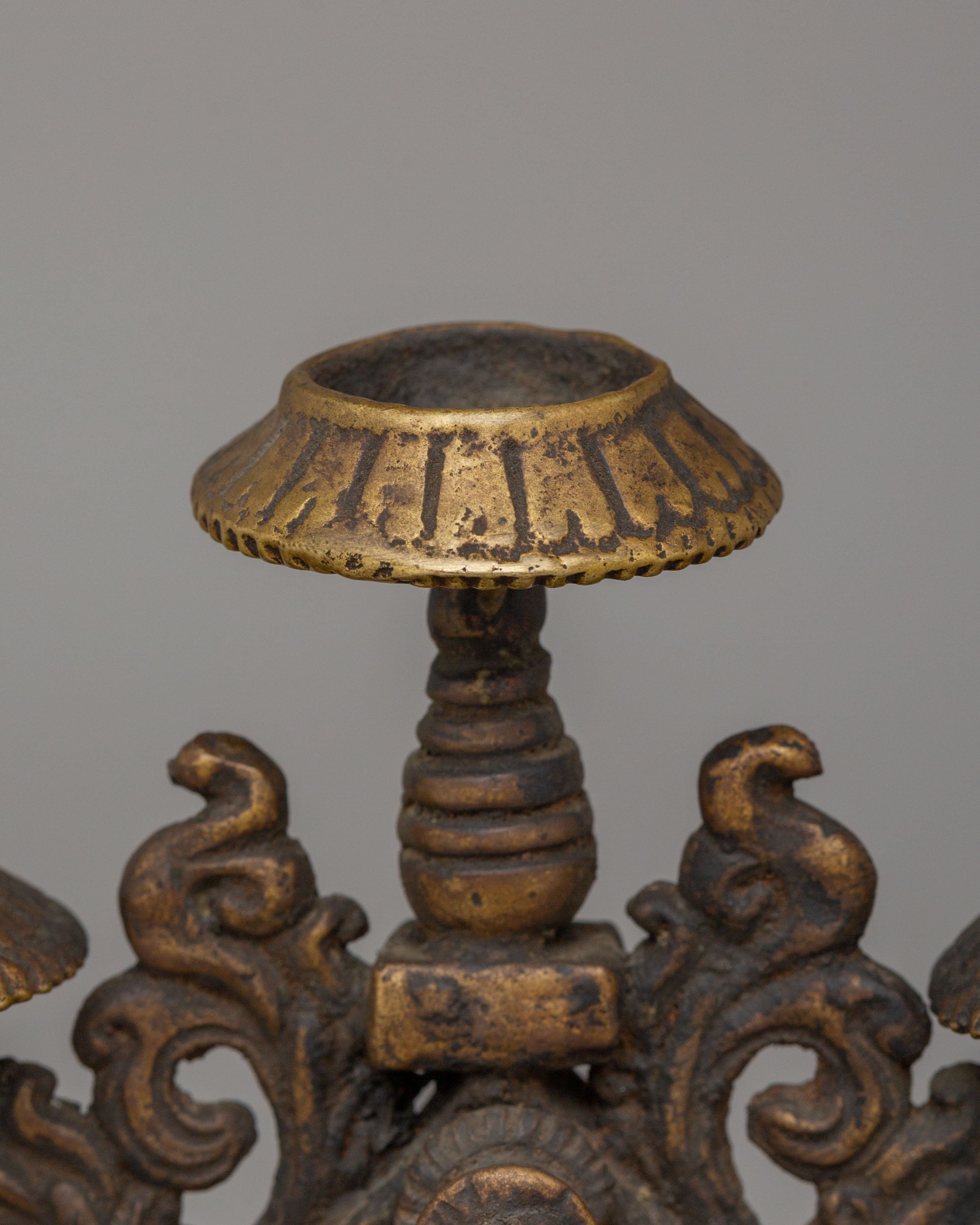 Handcrafted Ganesh Oil Lamp | Brass Lamp