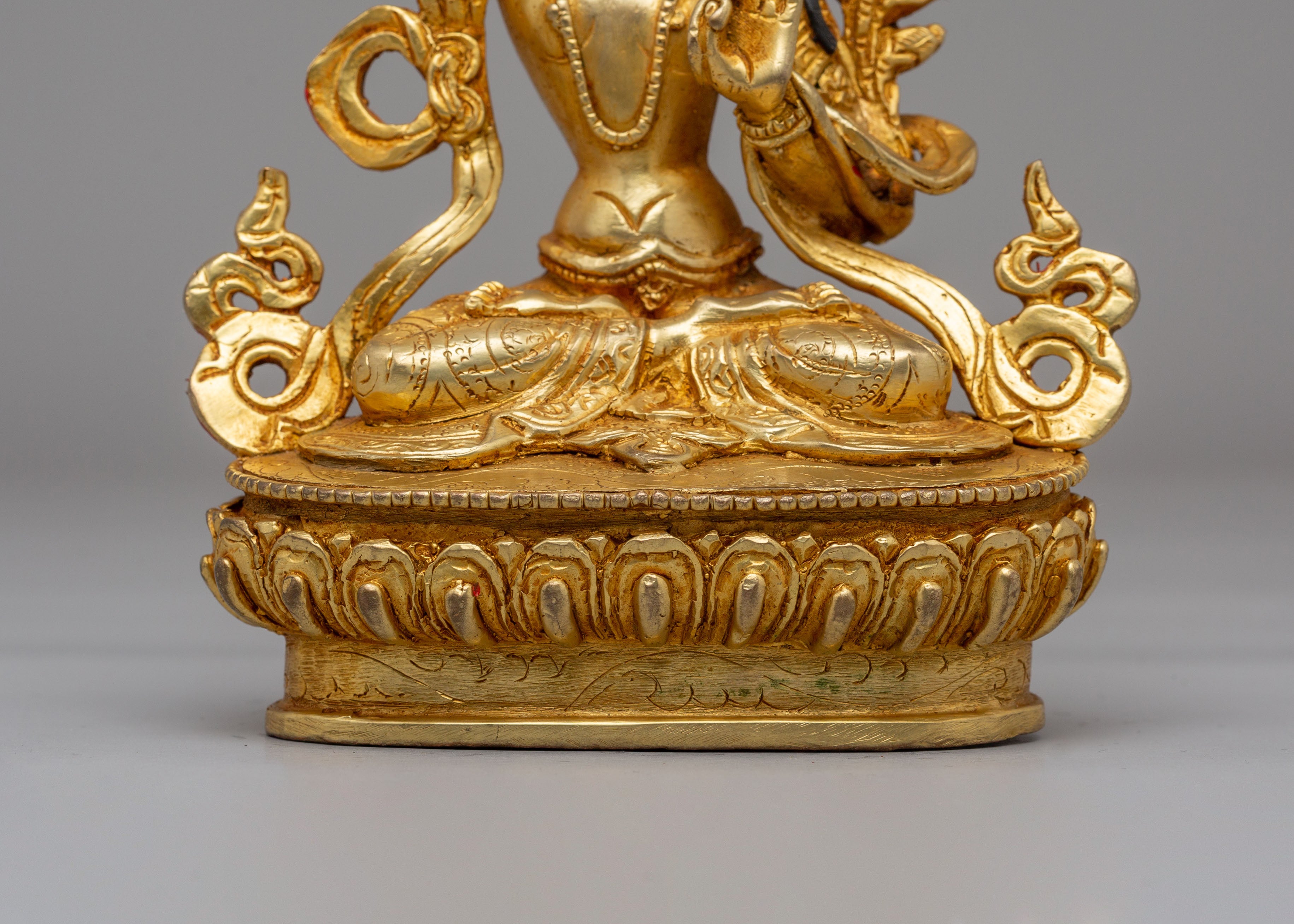 Sacred Bodhisattva Manjushri Statue | Wisdom Sculpture