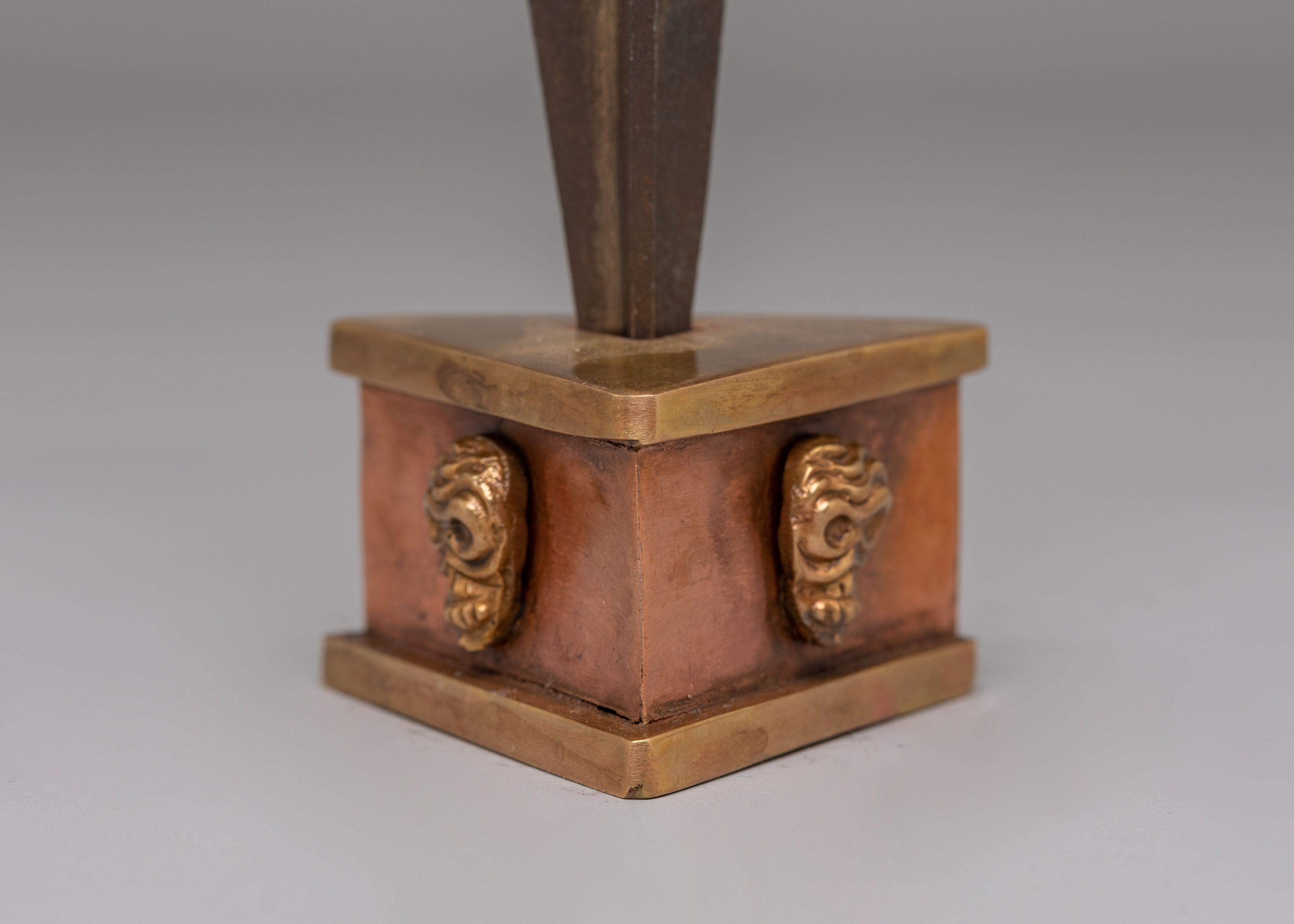 Sacred Tantric Phurba Ritual Knife | A Symbol of Power and Protection