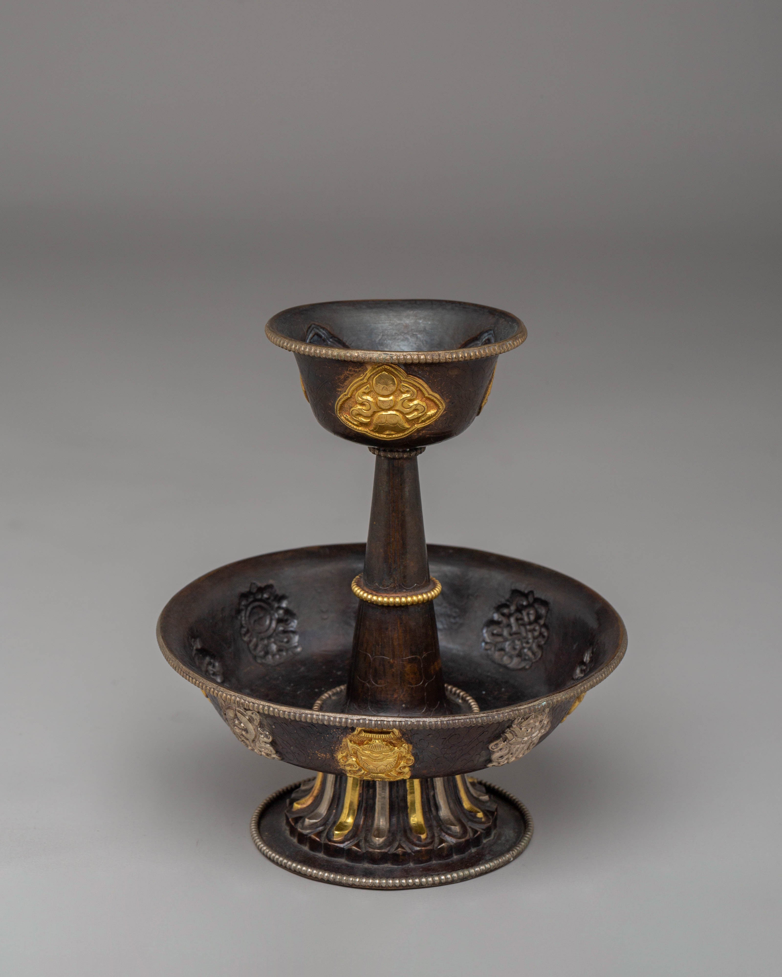 Traditional Tibetan Serkyem Set | Sacred Ritual Tool