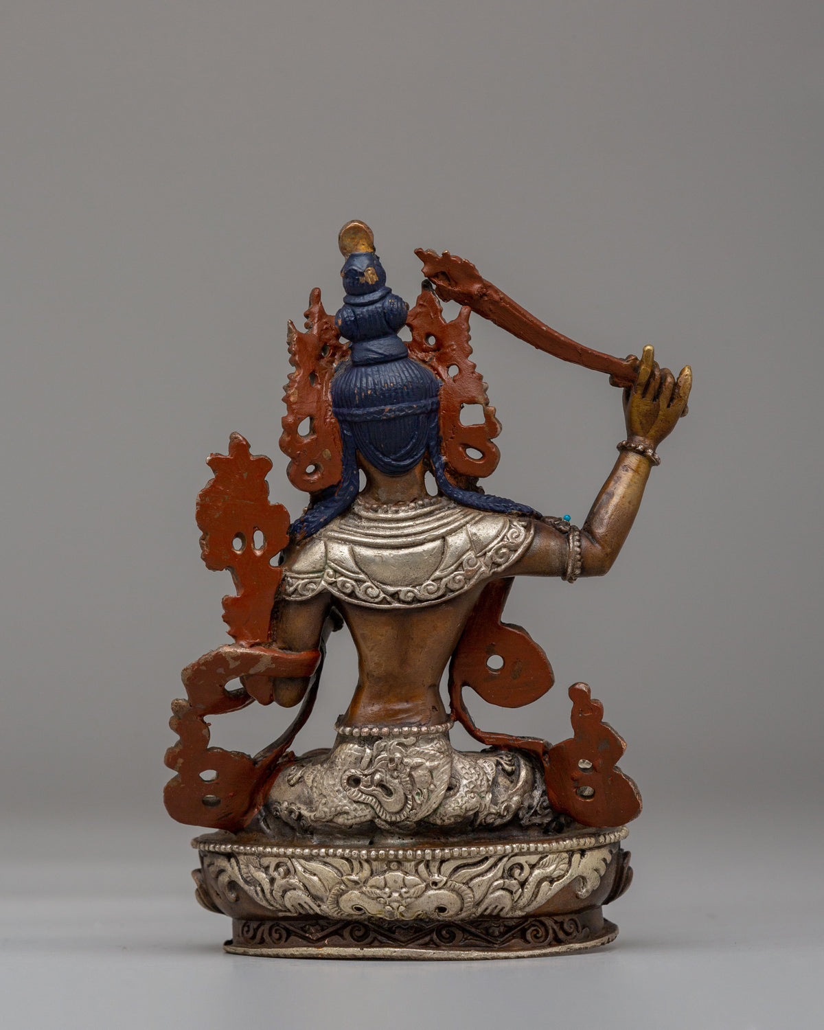 Tibetan Manjushri Sword of Wisdom Statue | Symbol of Enlightenment
