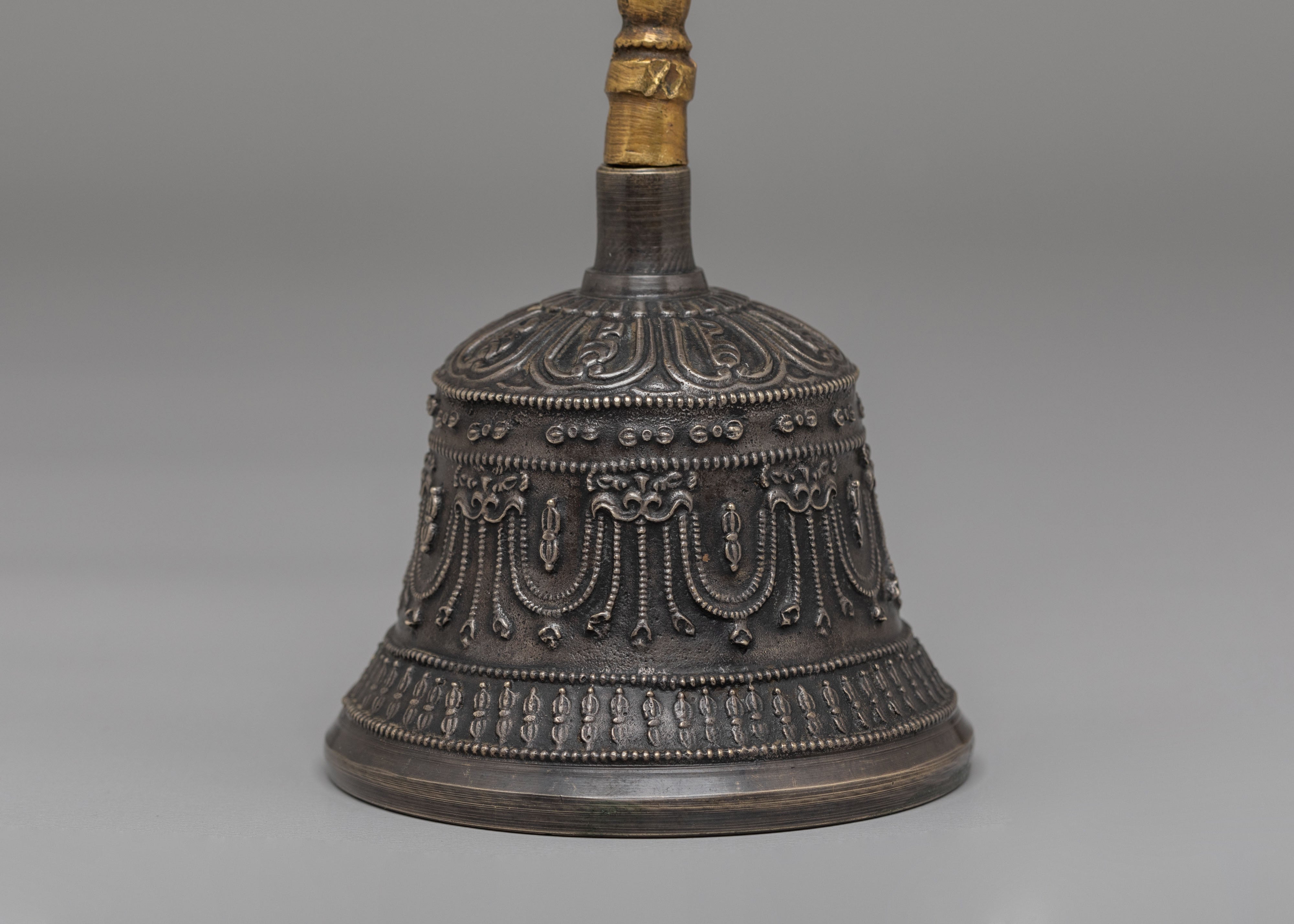 Tibetan Dharma Sound Bell | Handcrafted Bell for Meditation