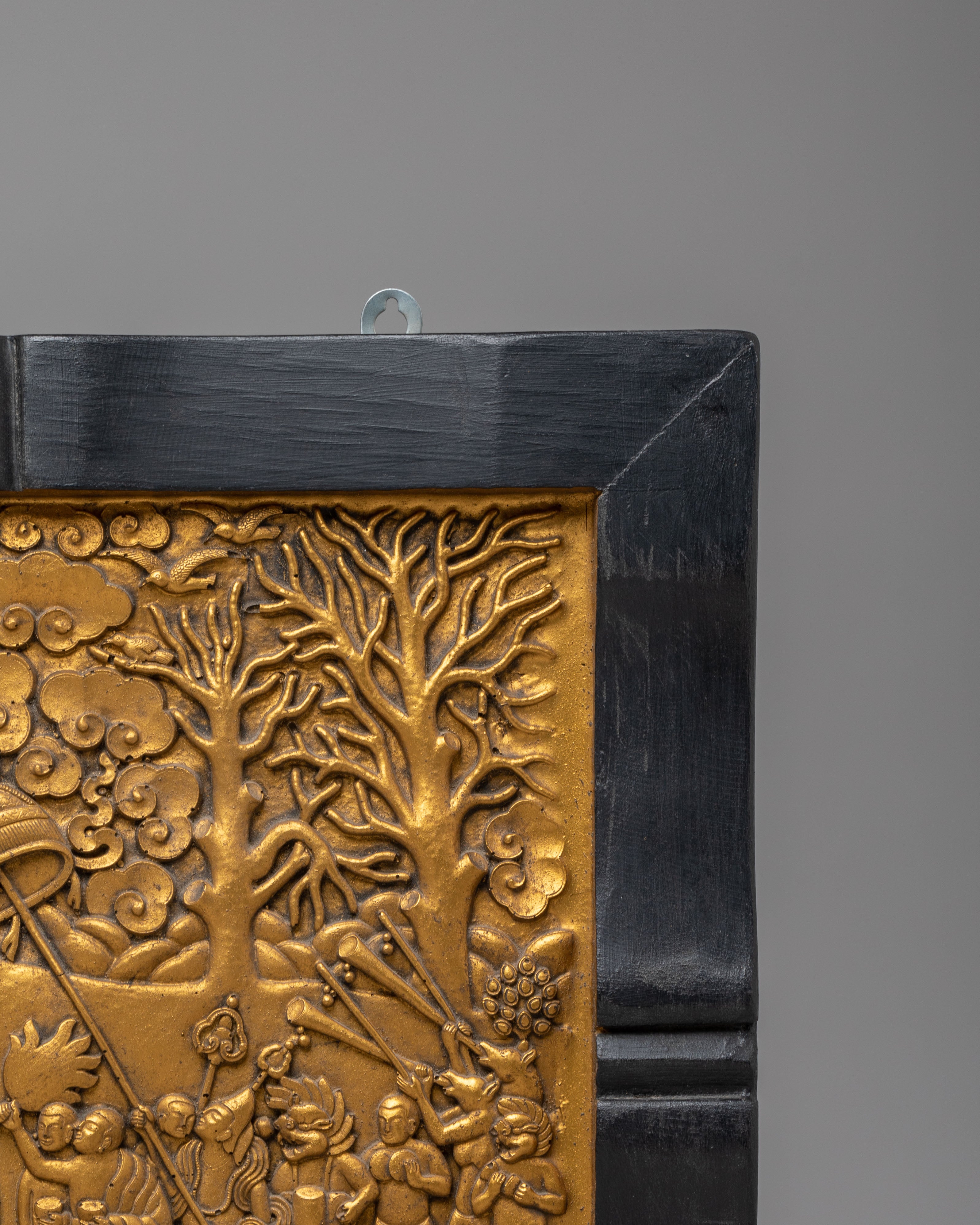 Vajrayana Buddhist Wall Hanging | Spiritual Artwork for Meditation & Home Decor