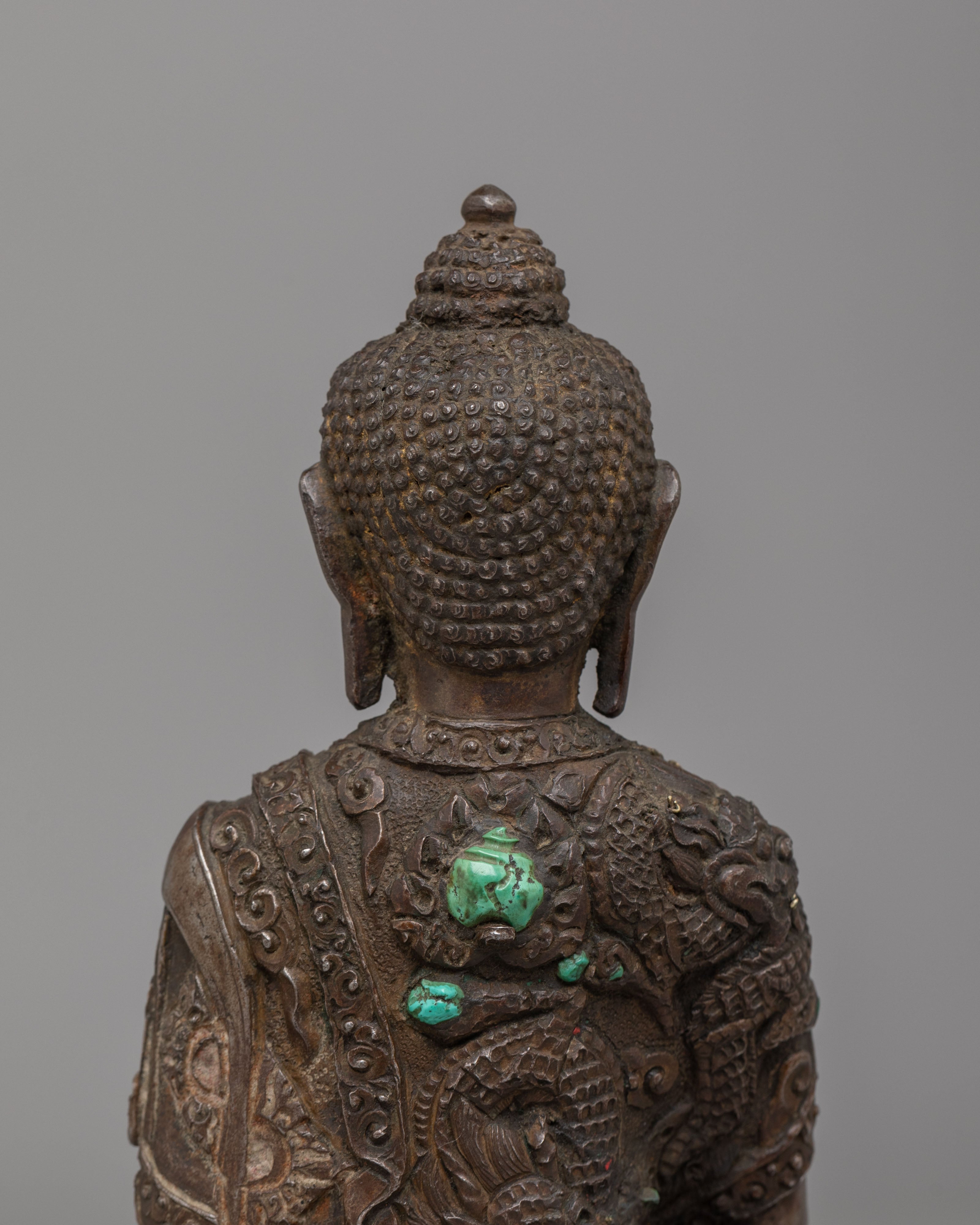Enlightenment Shakyamuni Buddha Statue | Iron Buddha