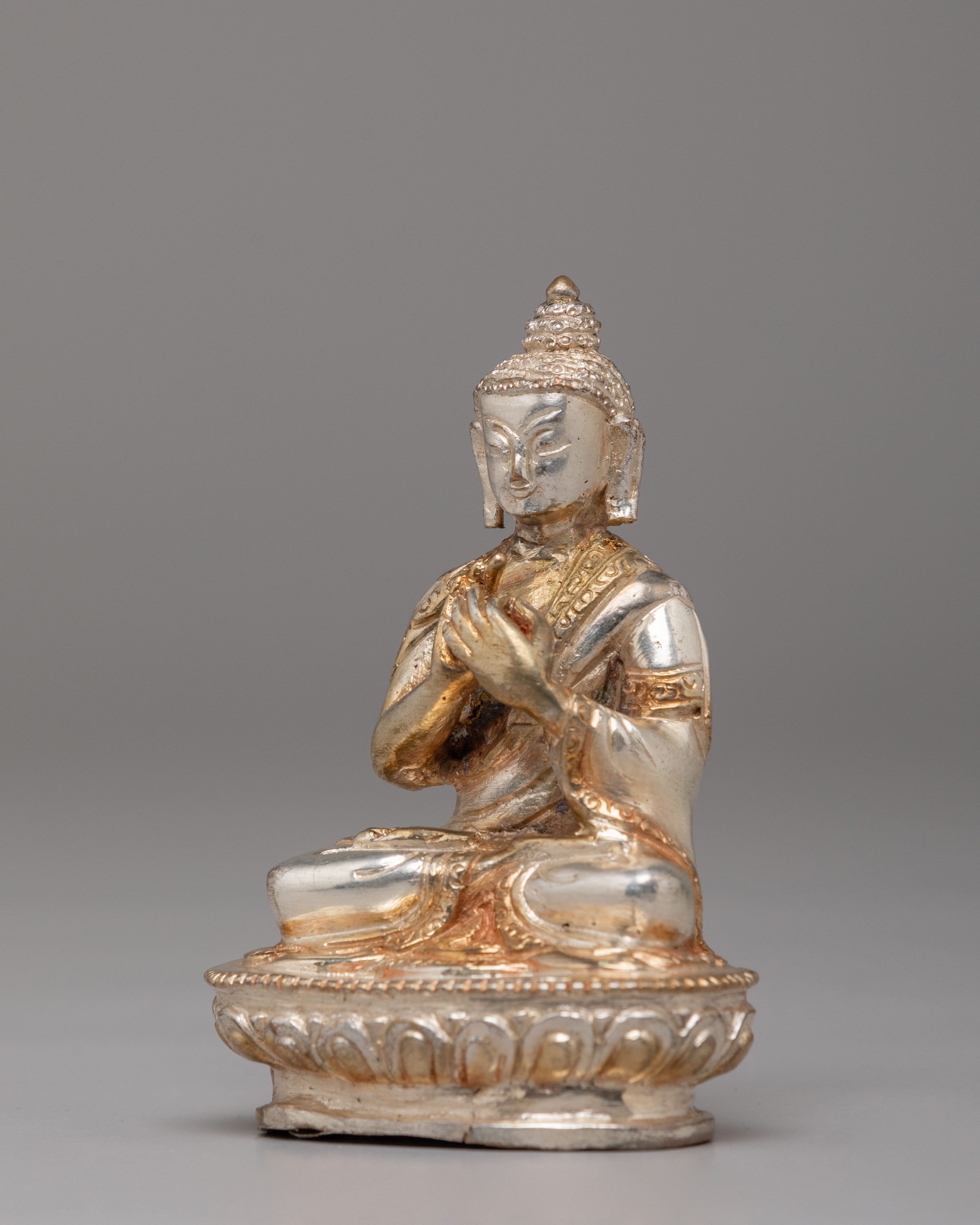 Himalayan Vairocana Buddha Statue | Sacred Buddhist Shrine Decor