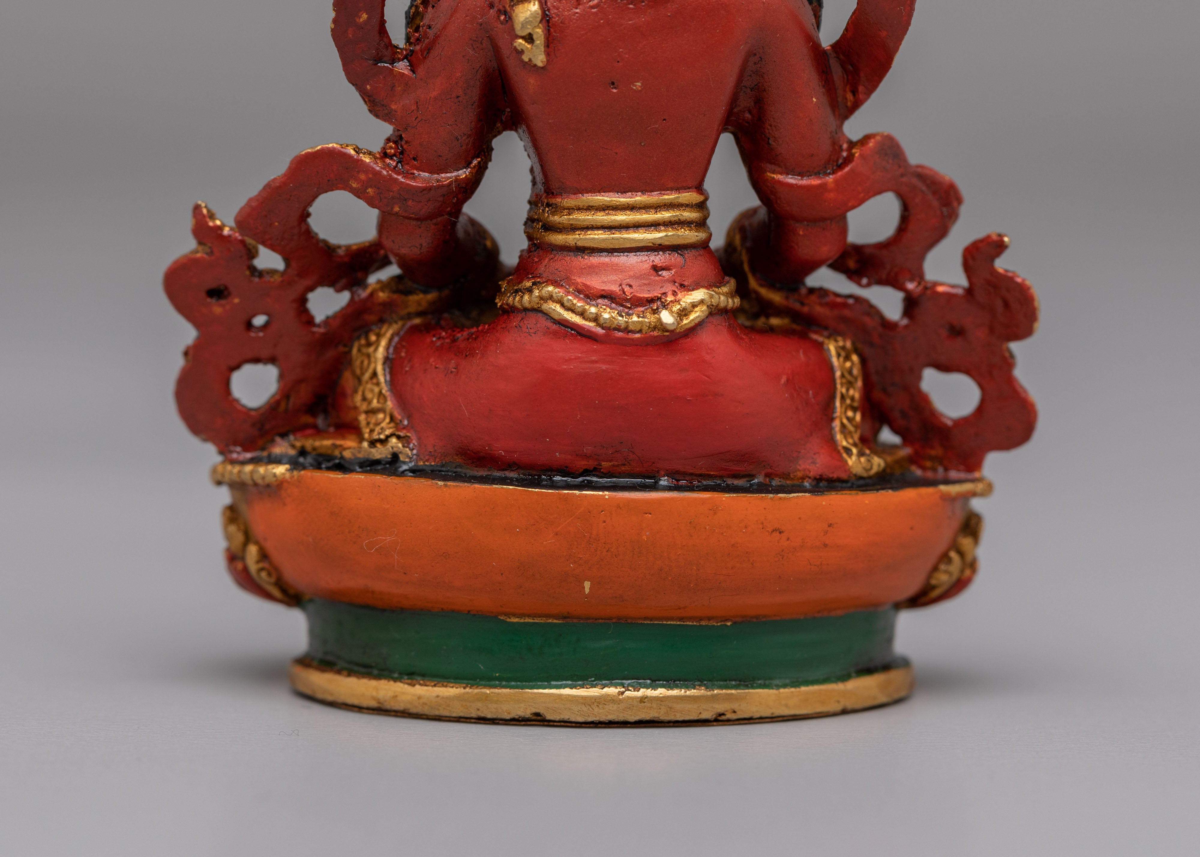 Amitayus Longevity Buddha Statue | 24K Gold Plated Buddhist Decor